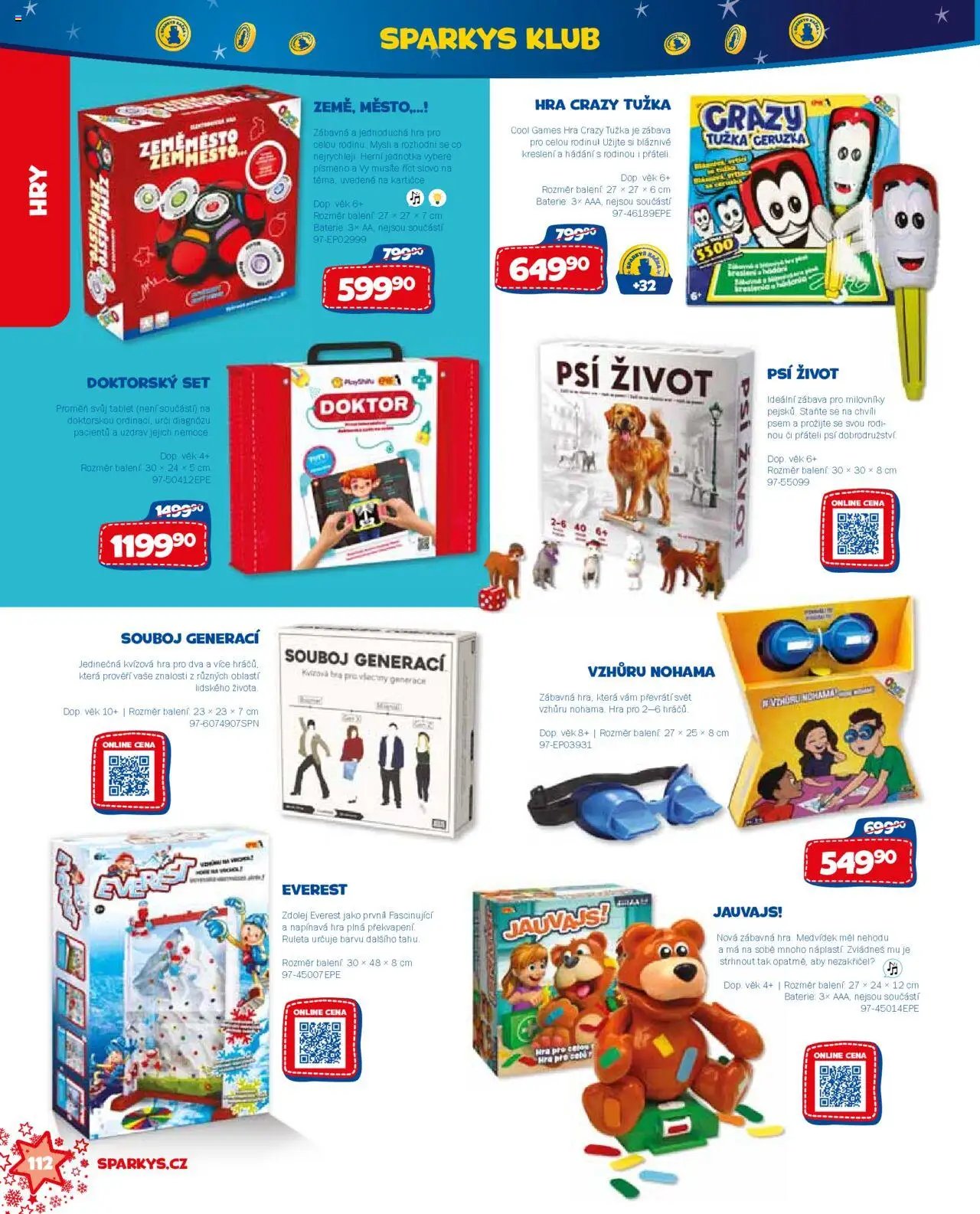 Sparkys katalog Vánoce (2025-10-01 - 2025-11-30)