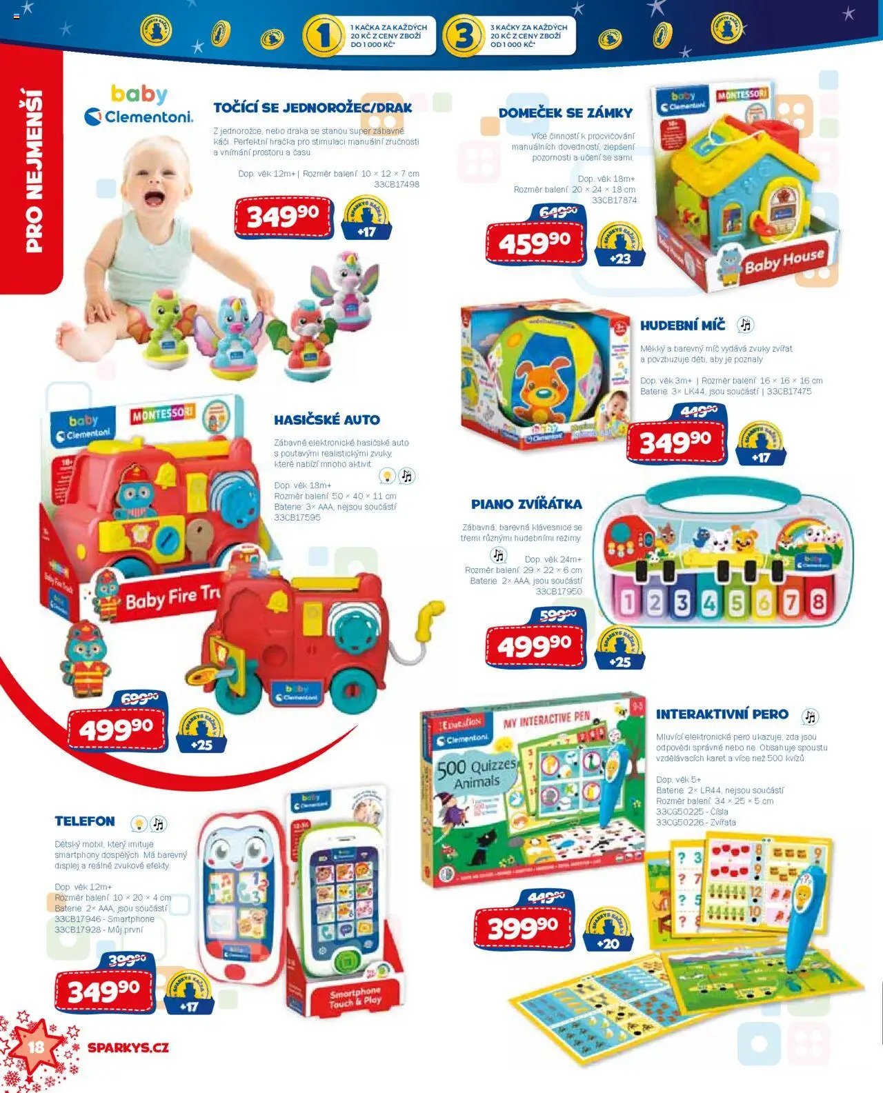 Sparkys katalog Vánoce (2025-10-01 - 2025-11-30)
