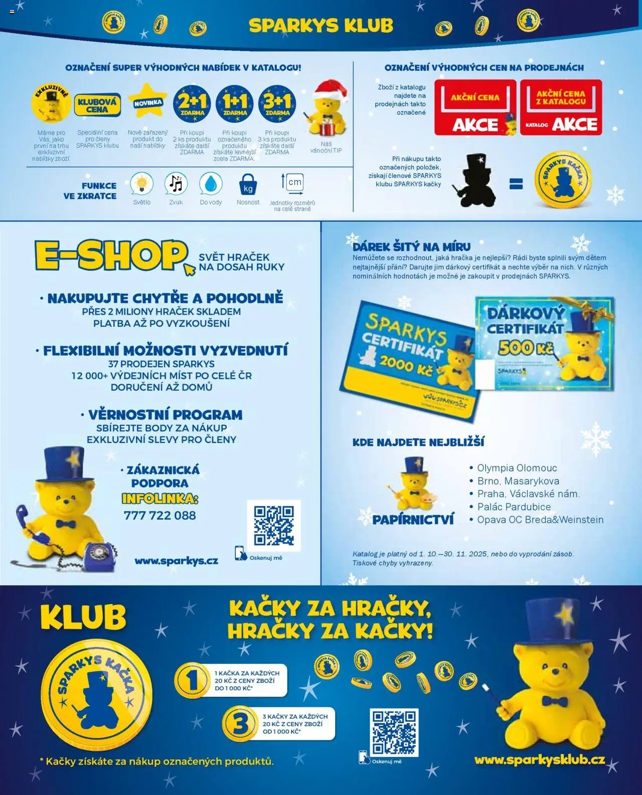 Sparkys katalog Vánoce (2025-10-01 - 2025-11-30)