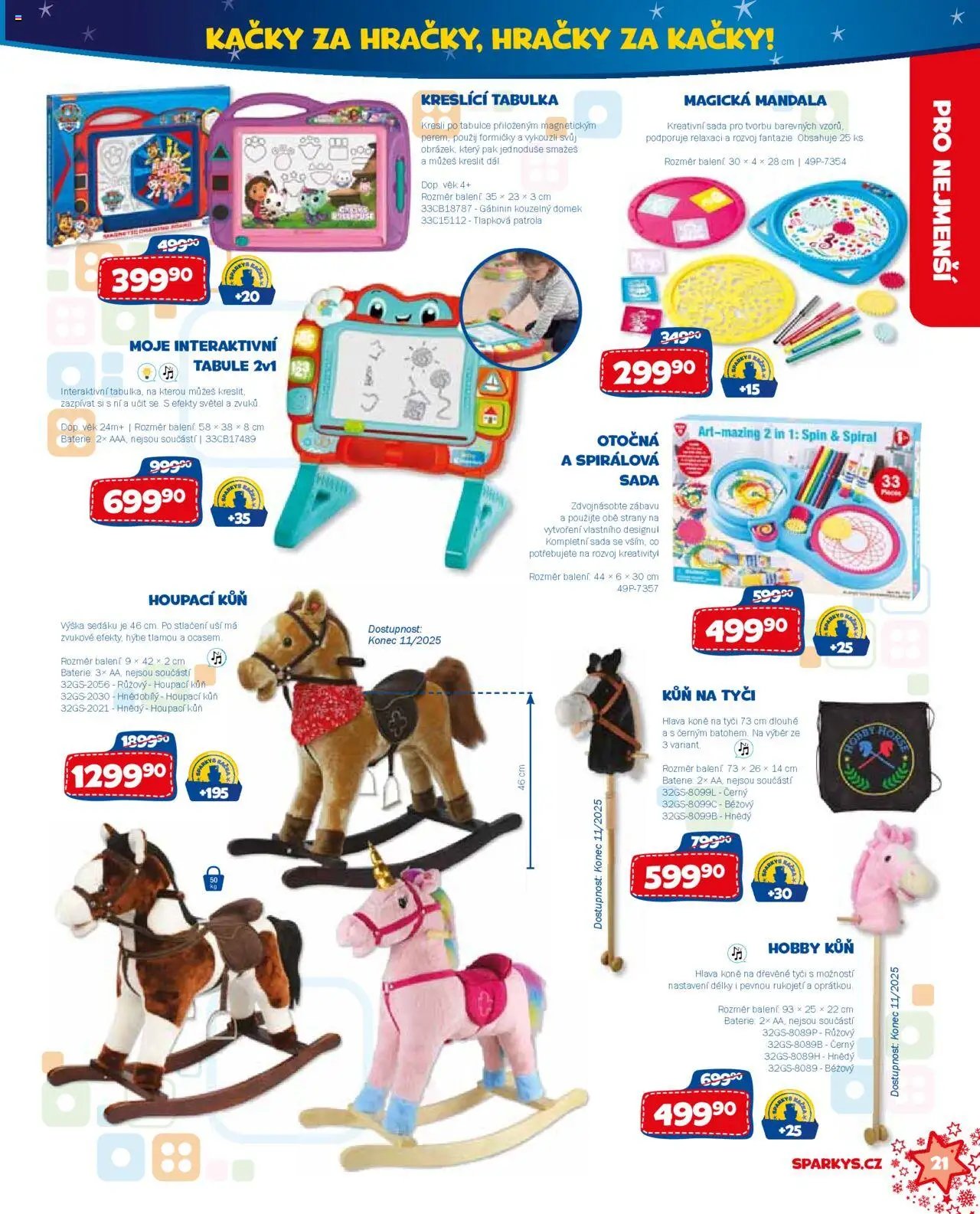 Sparkys katalog Vánoce (2025-10-01 - 2025-11-30)
