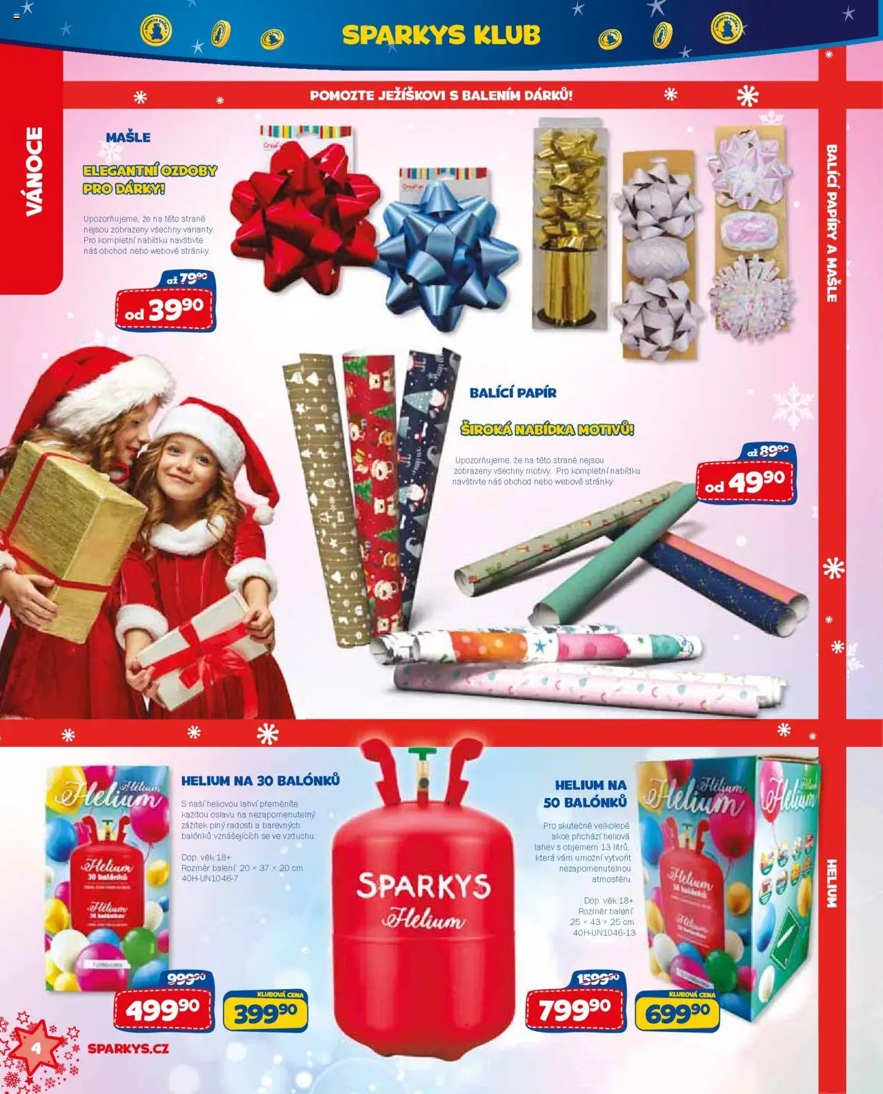 Sparkys katalog Vánoce (2025-10-01 - 2025-11-30)