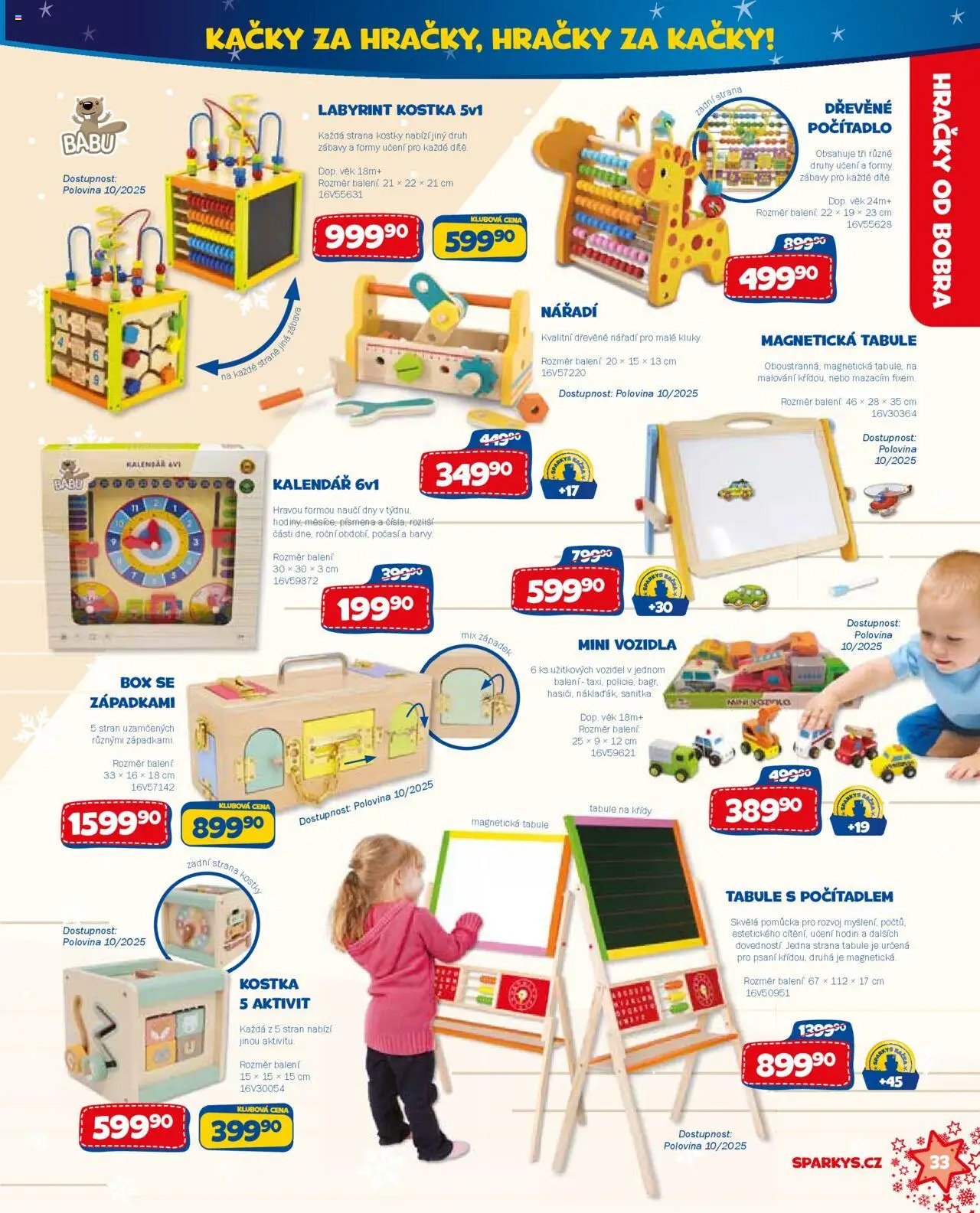 Sparkys katalog Vánoce (2025-10-01 - 2025-11-30)