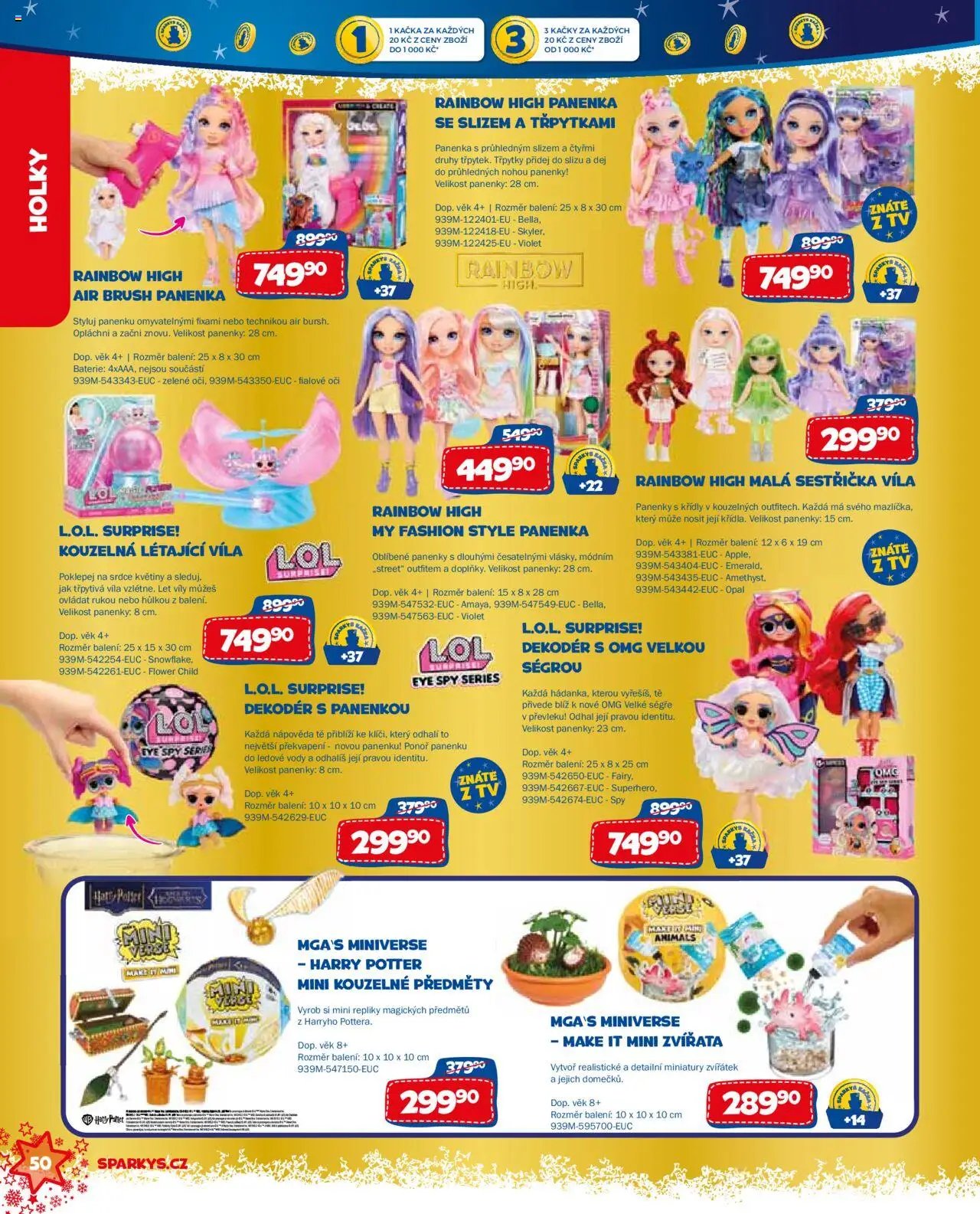 Sparkys katalog Vánoce (2025-10-01 - 2025-11-30)