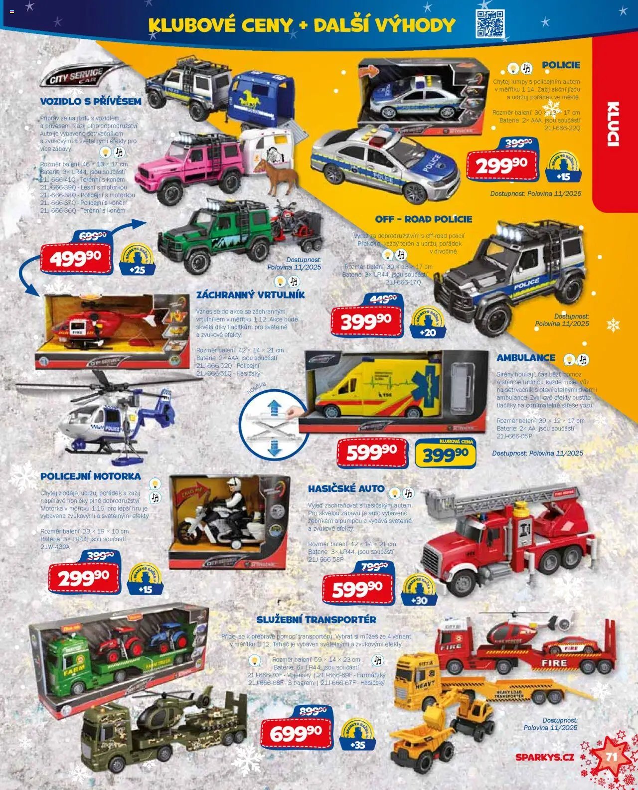 Sparkys katalog Vánoce (2025-10-01 - 2025-11-30)