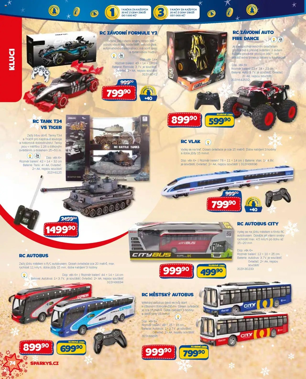 Sparkys katalog Vánoce (2025-10-01 - 2025-11-30)