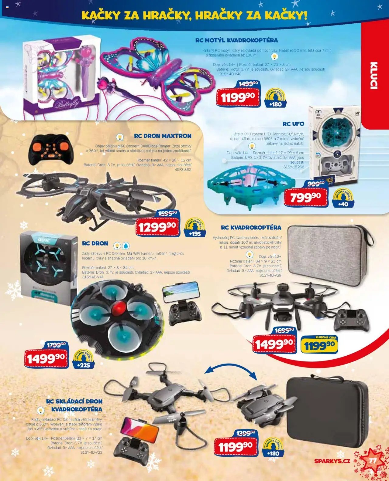 Sparkys katalog Vánoce (2025-10-01 - 2025-11-30)
