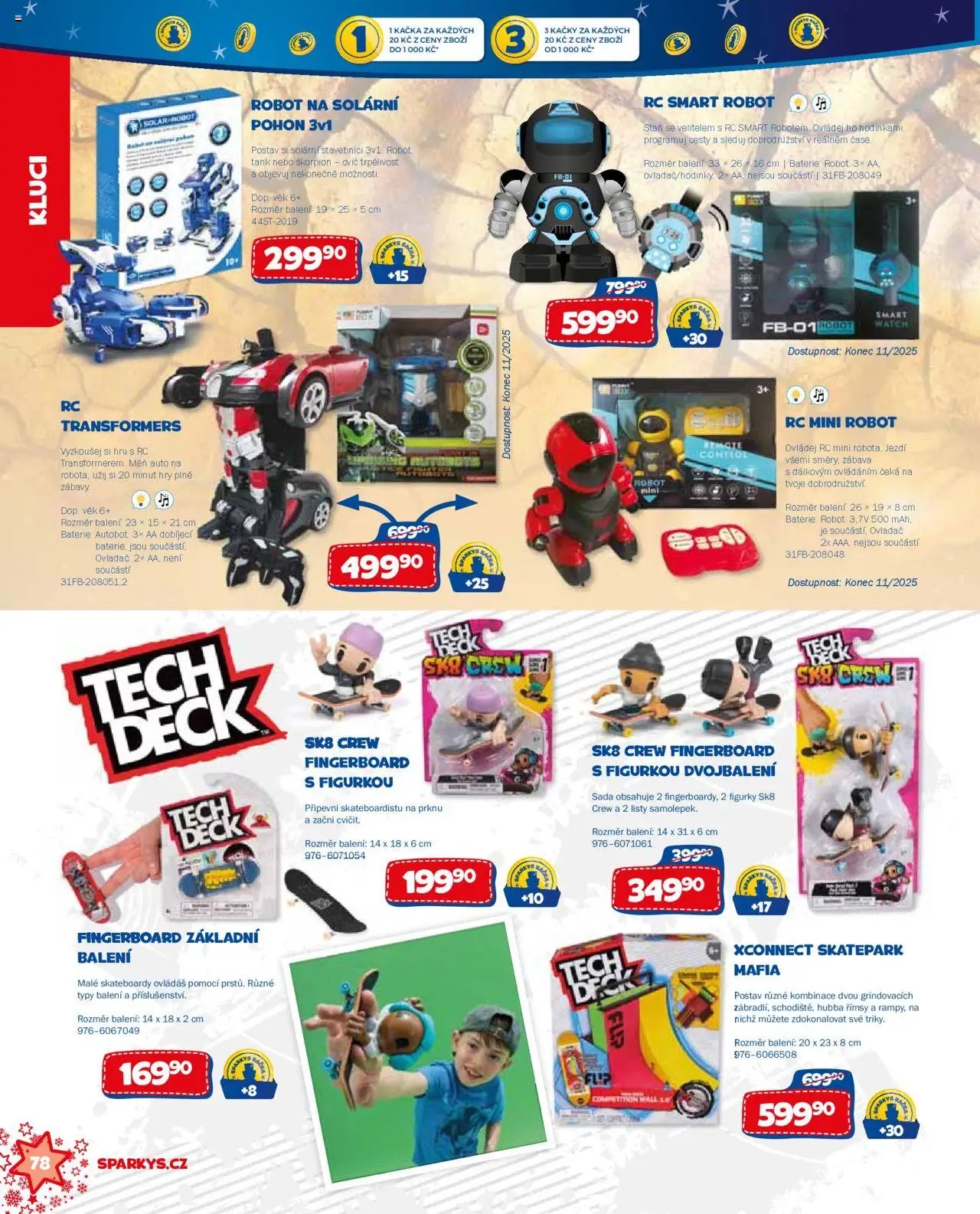 Sparkys katalog Vánoce (2025-10-01 - 2025-11-30)