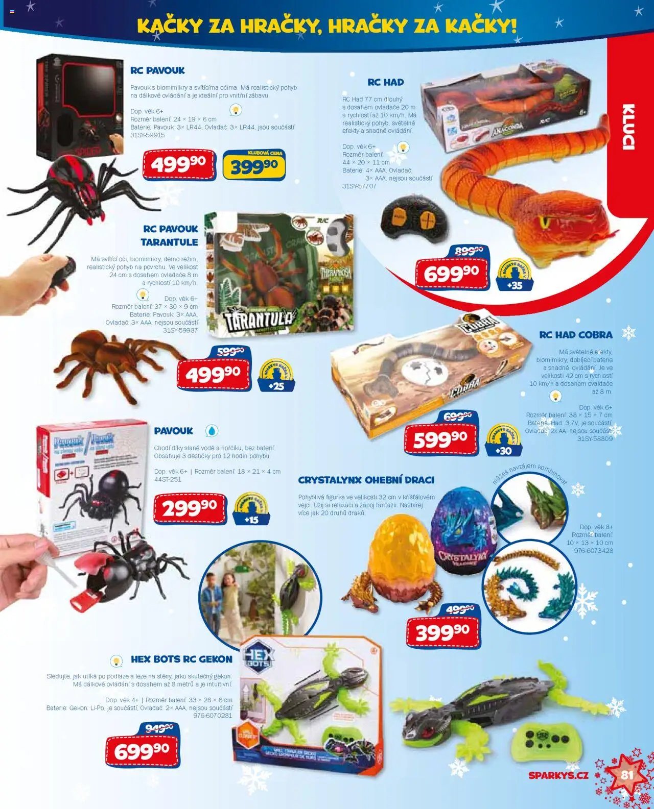 Sparkys katalog Vánoce (2025-10-01 - 2025-11-30)