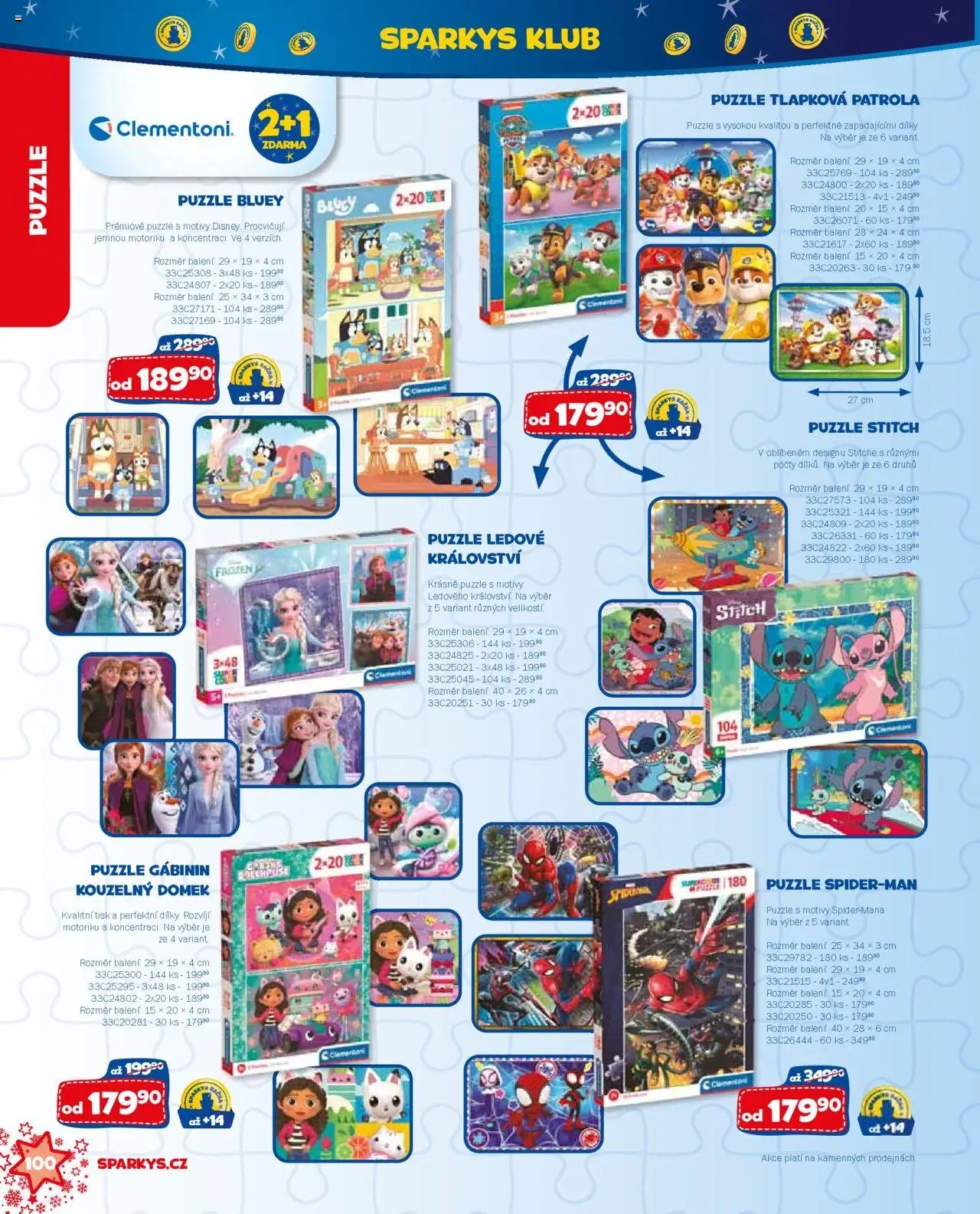 Sparkys katalog Vánoce (2025-10-01 - 2025-11-30)