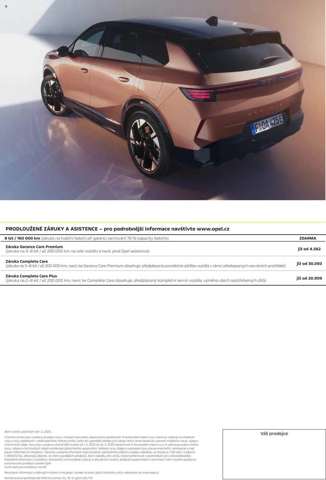 Opel katalog - Nový Grandland Electric Plug-in Hybrid (2025-03-01 - 2026-02-28)