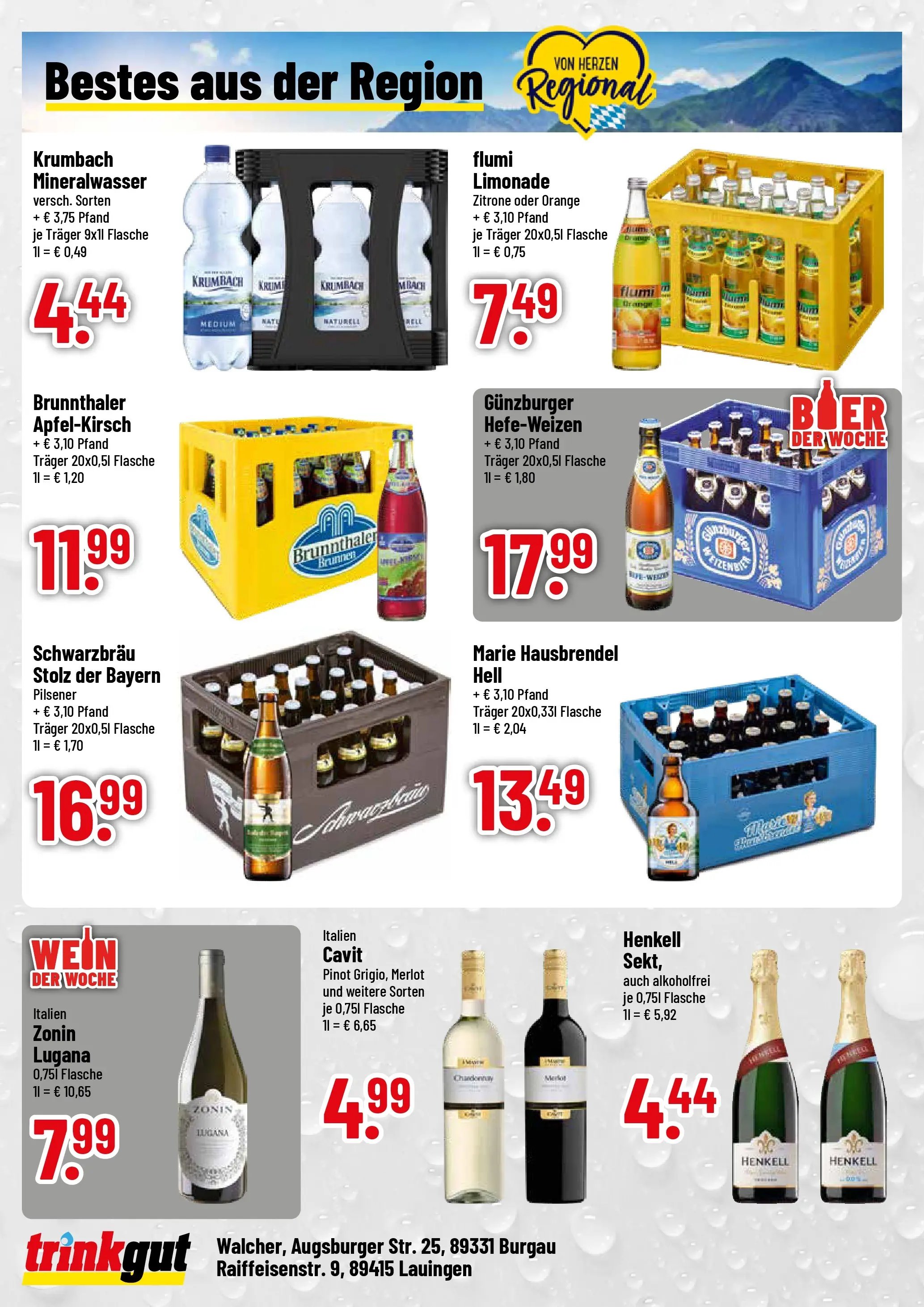 Trinkgut Prospekt Burgau	