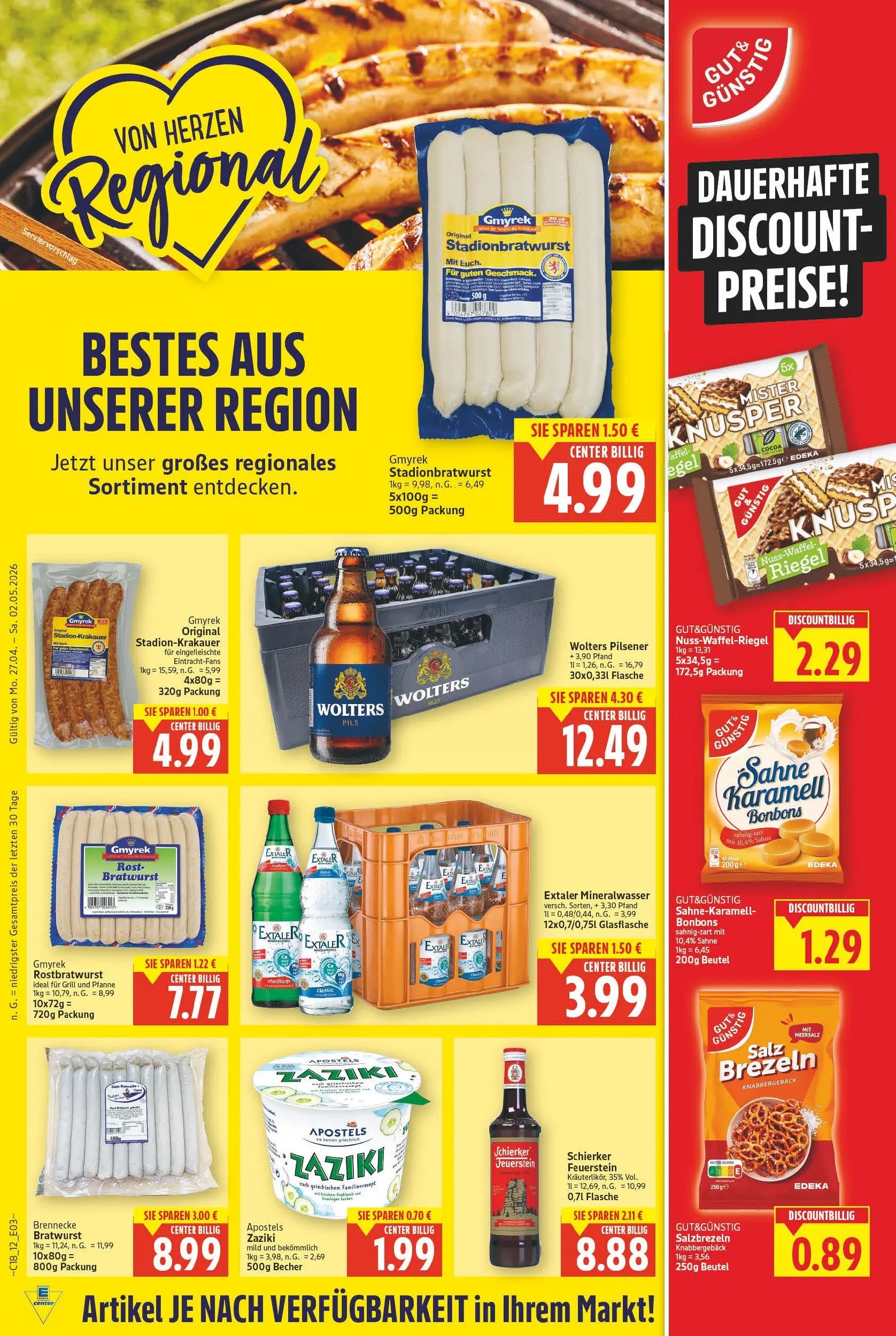 E center Prospekt Meine	