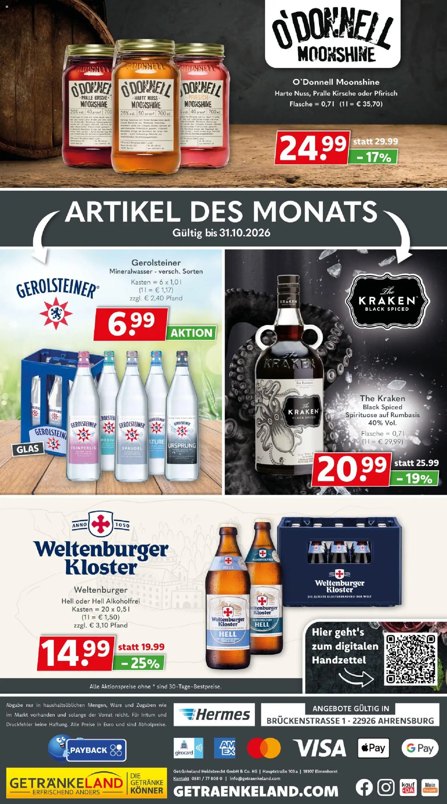Getränkeland Prospekt Berlin - Brandenburg