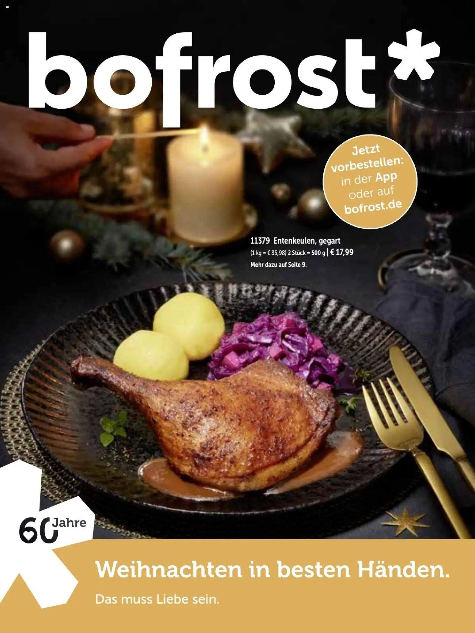 Bofrost Katalog Weihnachten 2026