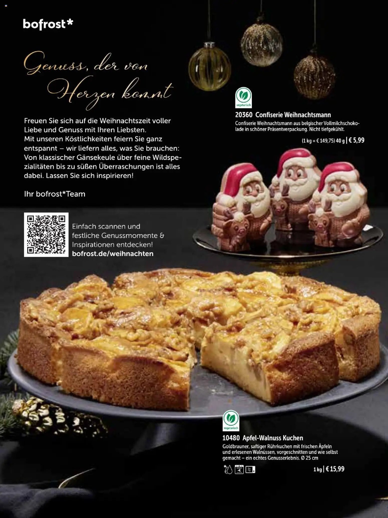 Bofrost Katalog Weihnachten 2026
