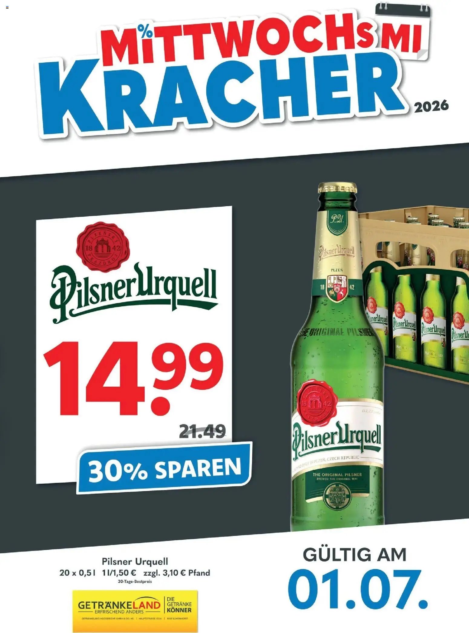 Getränkeland: Getränkeangebote