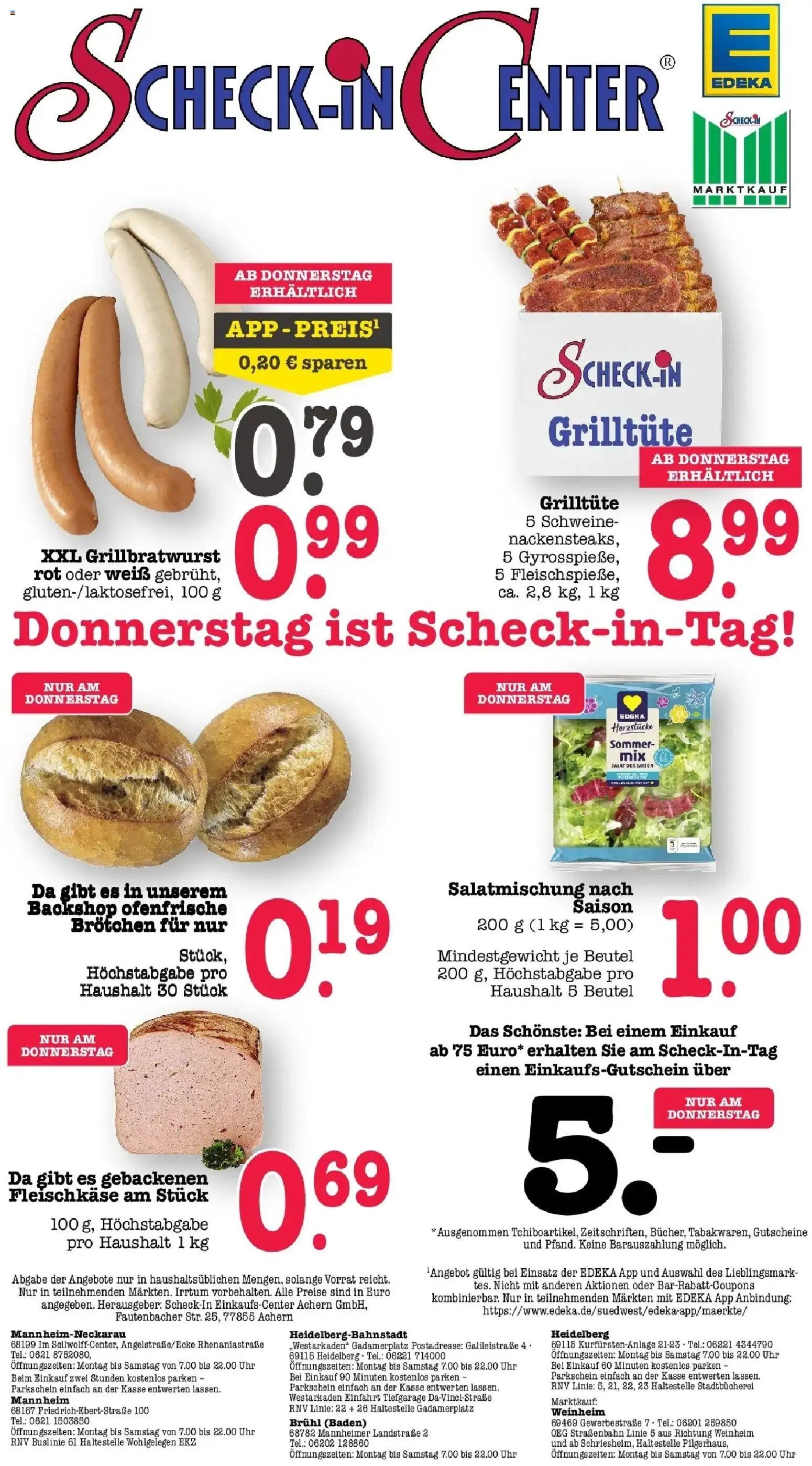 E center - E center: Wochenangebote