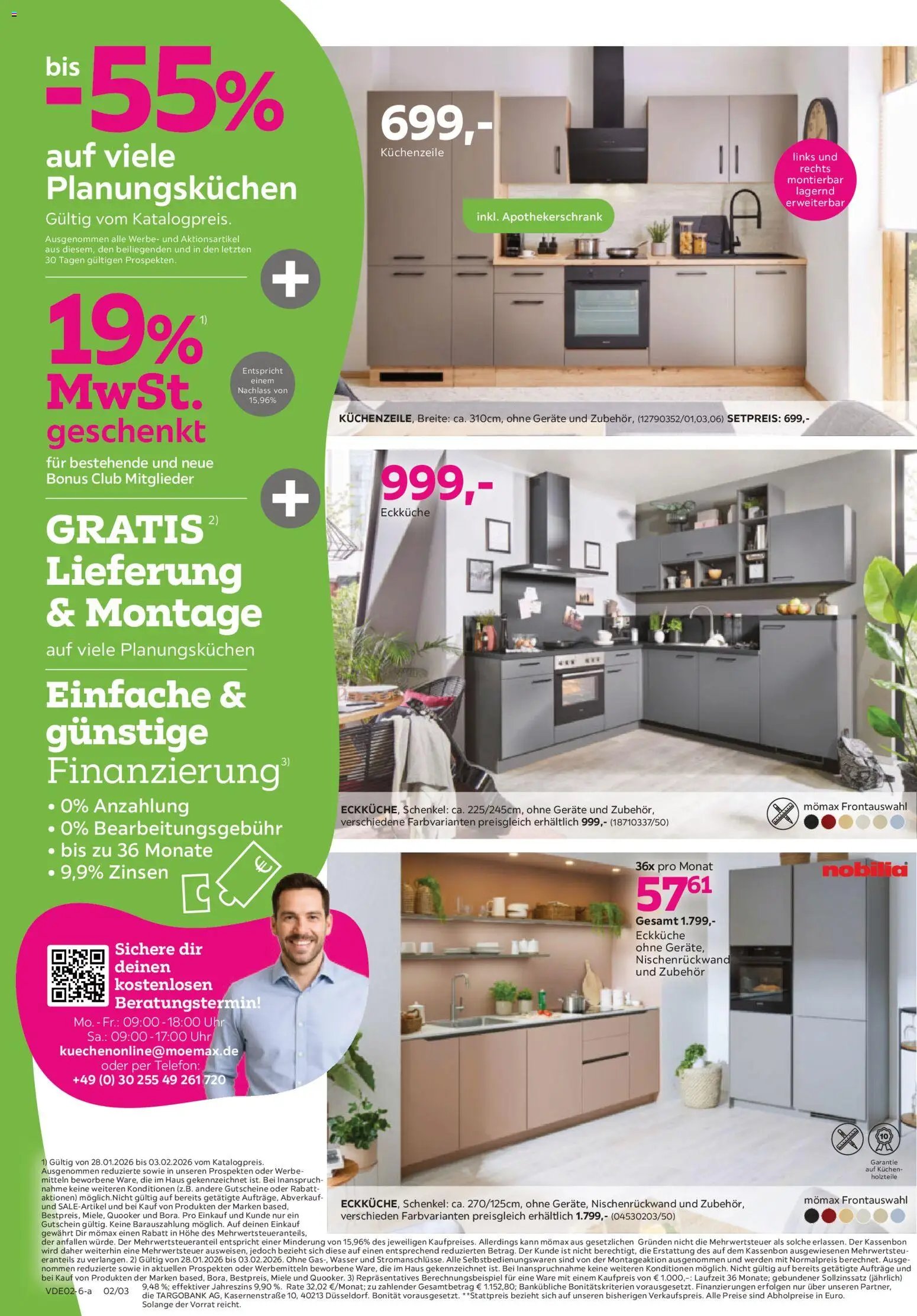 Mömax 19% MwSt. geschenkt auf fast den gesamten Einkauf