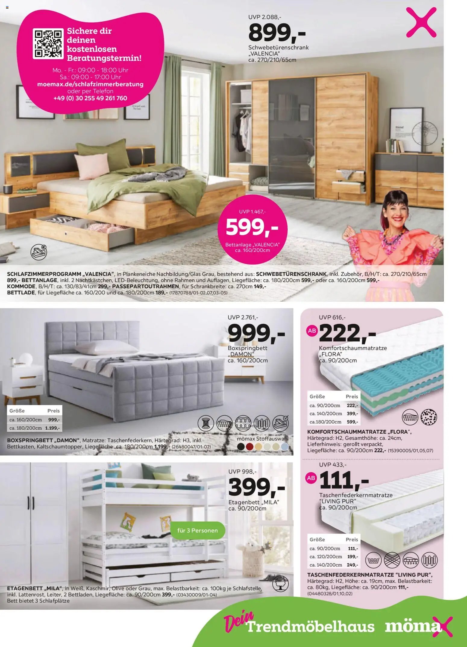 Mömax 19% MwSt. geschenkt auf fast den gesamten Einkauf