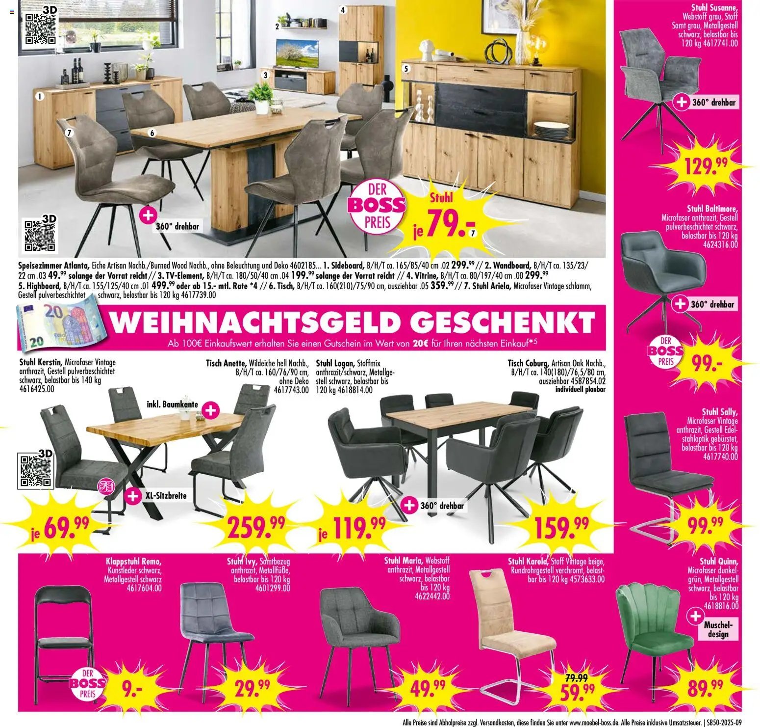 SB Möbel Boss Prospekt Gera	 (2025-12-06 - 2025-12-12)