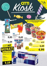 CITTI Markt Kioskwerbung
