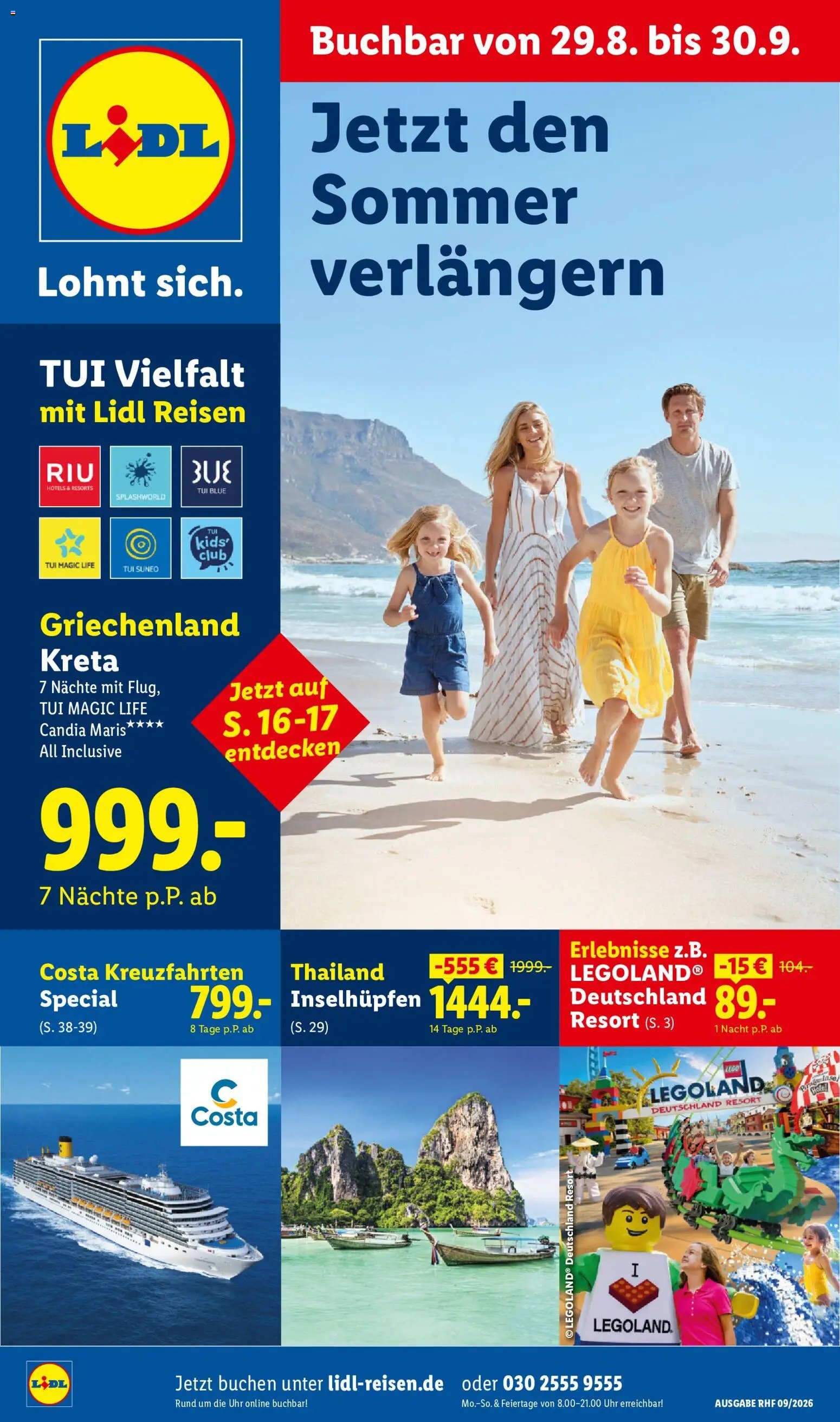 Lidl Reisen Prospekt
