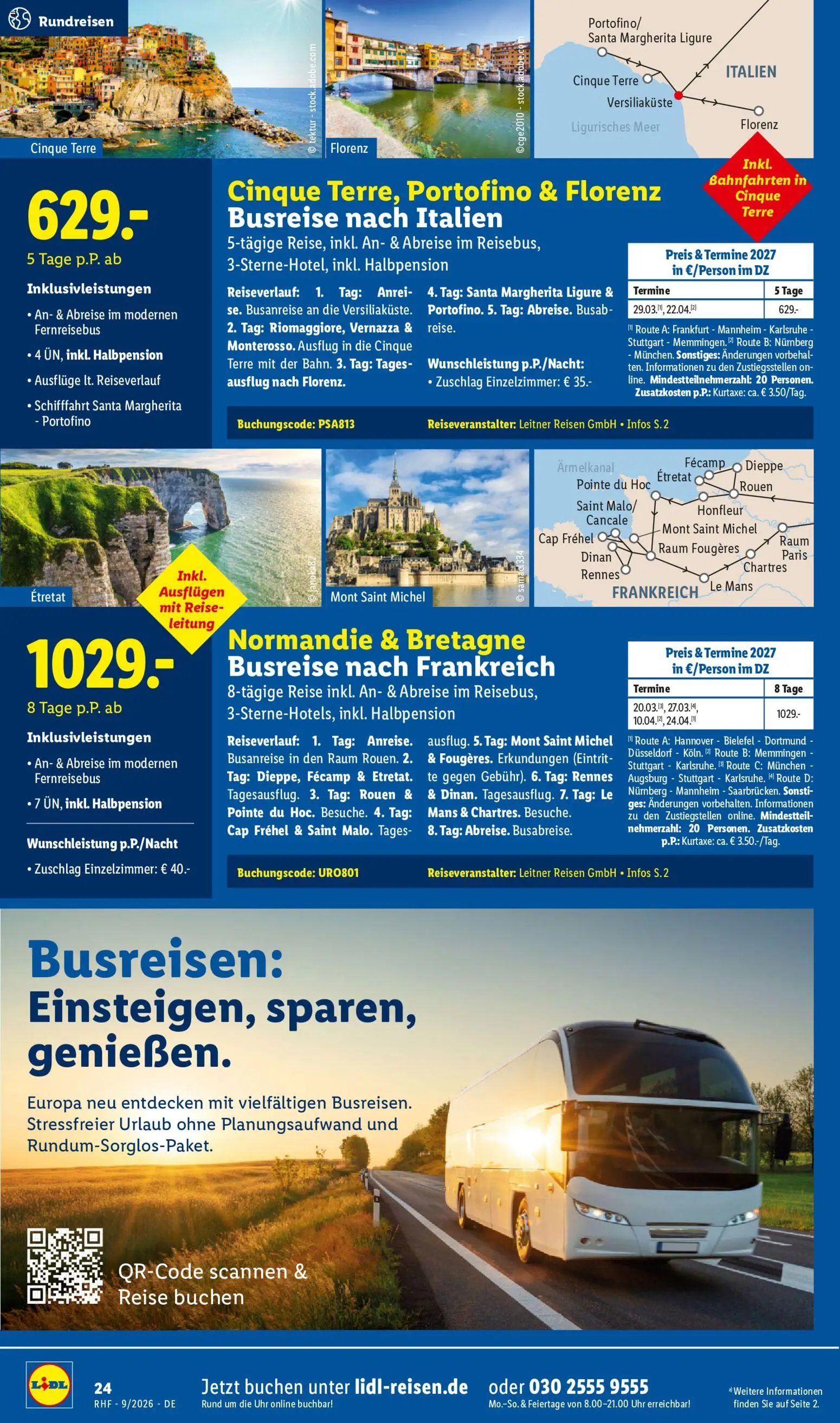 Lidl Reisen Prospekt