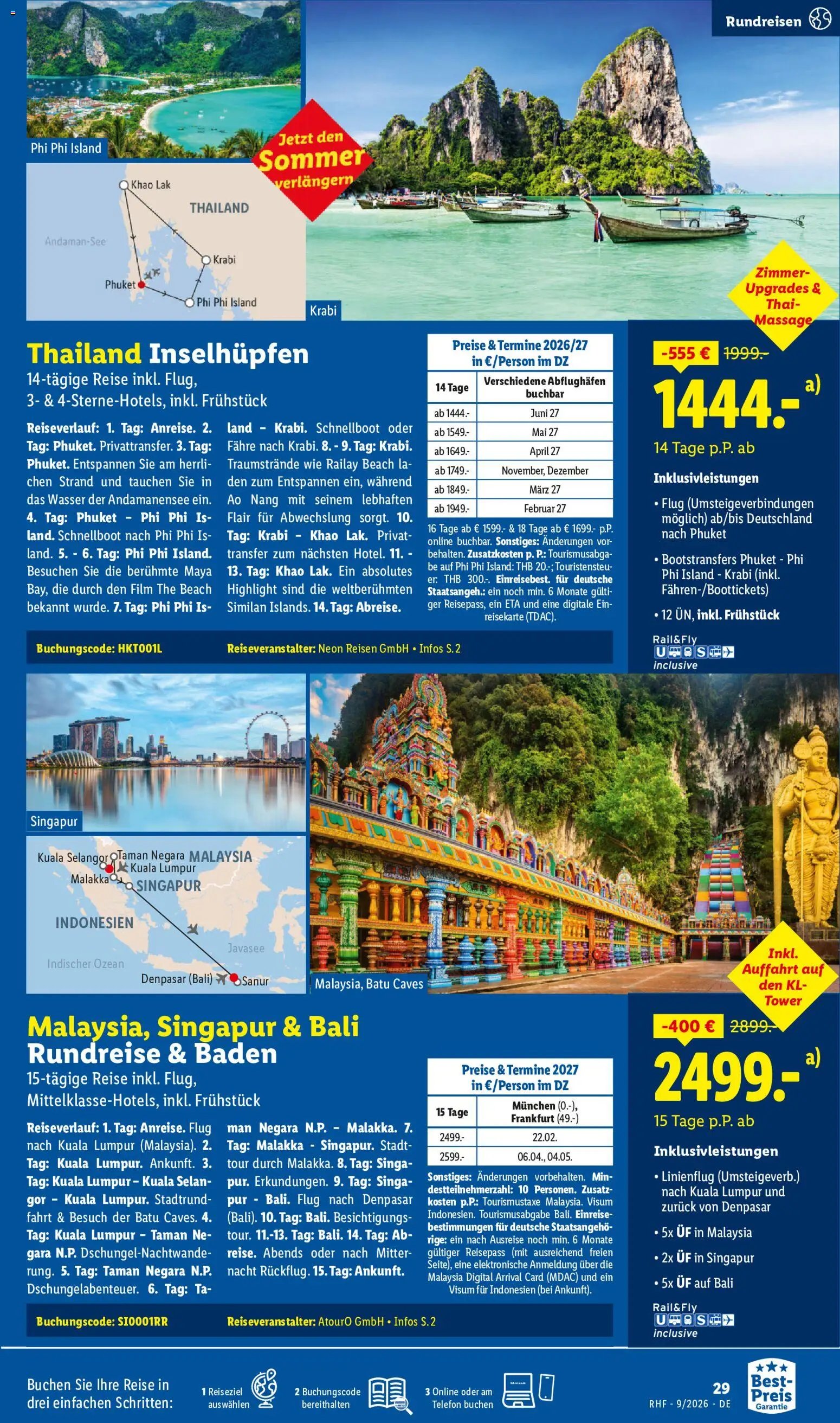 Lidl Reisen Prospekt