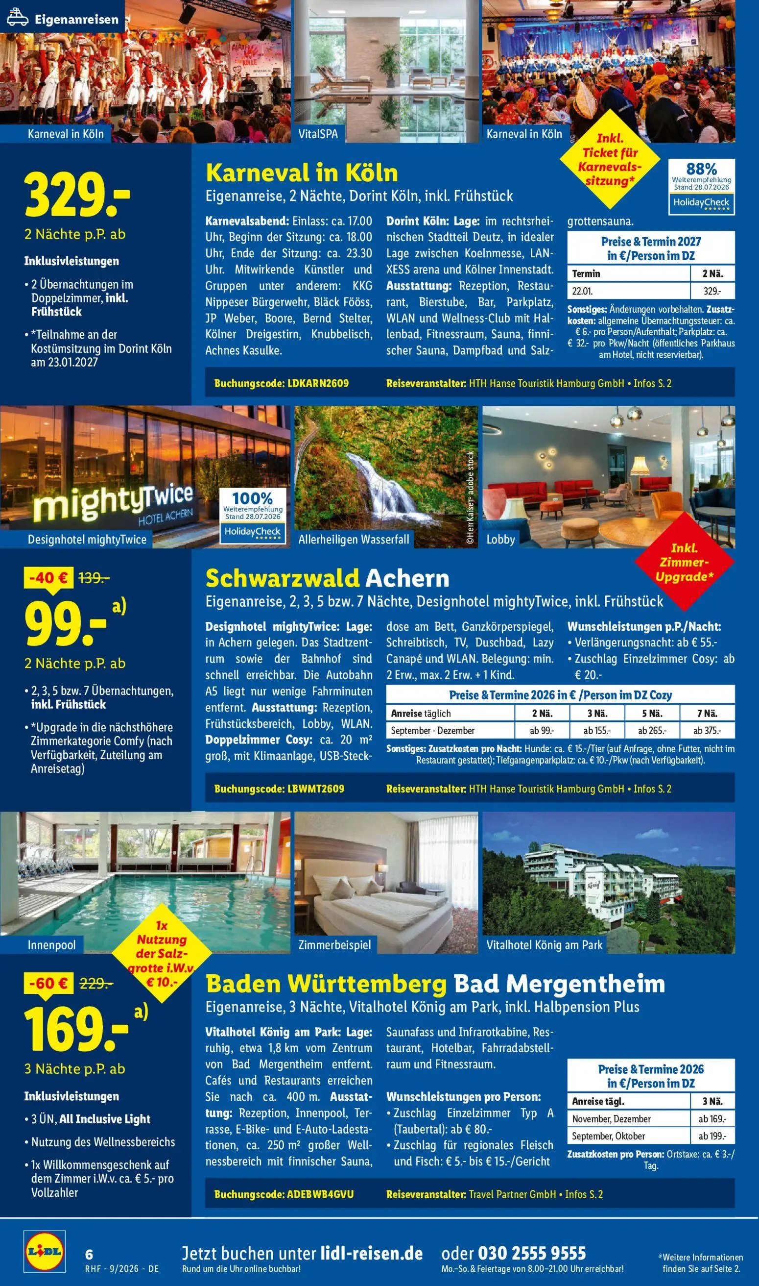 Lidl Reisen Prospekt