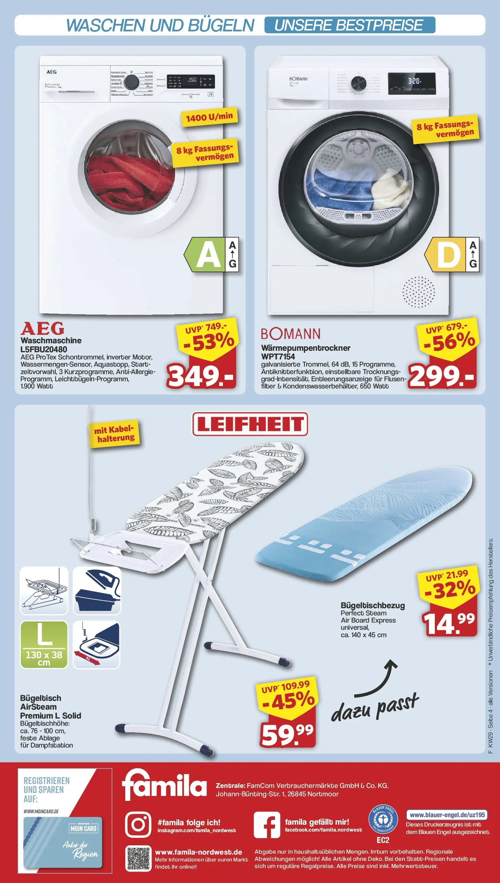 Famila Nordwest Einleger