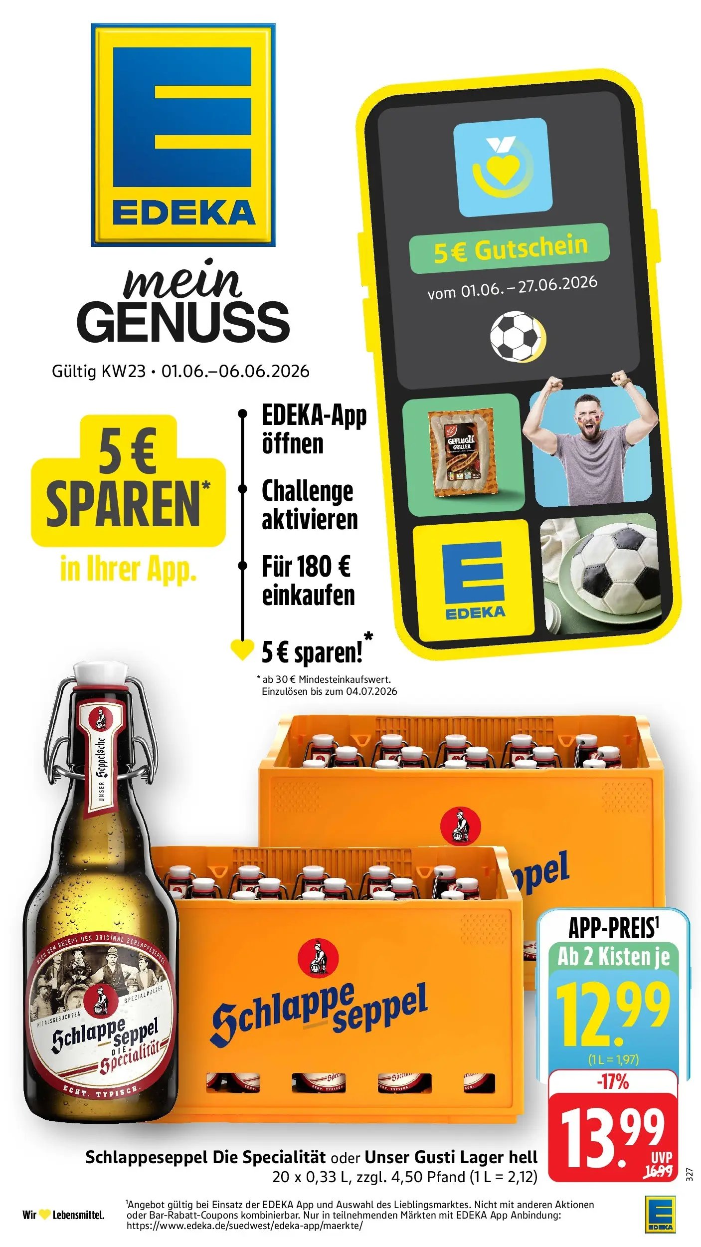 Edeka prospekt Großostheim