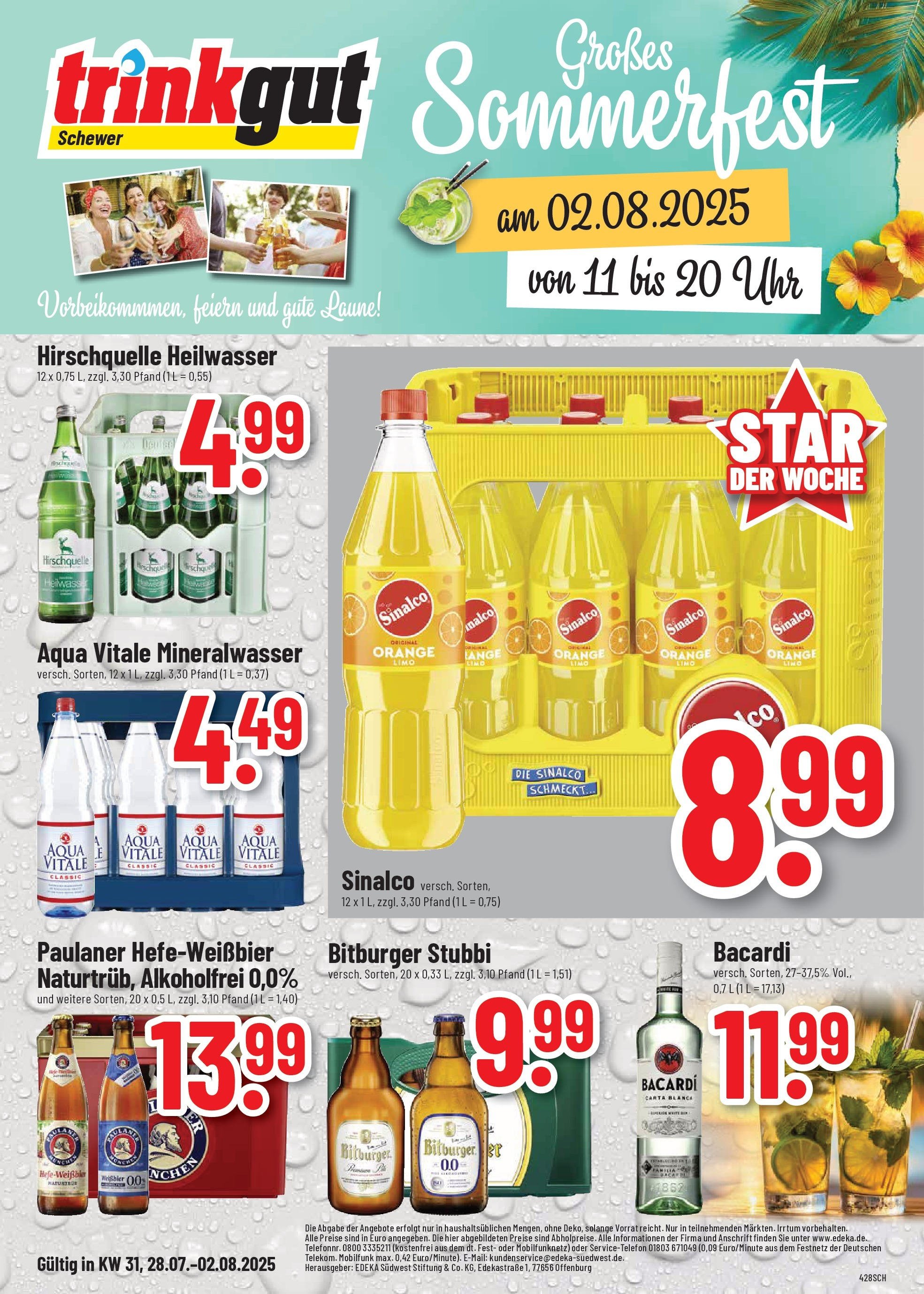 Trinkgut prospekt Wiesbaden	 (2025-07-27 - 2025-08-02) | 1
