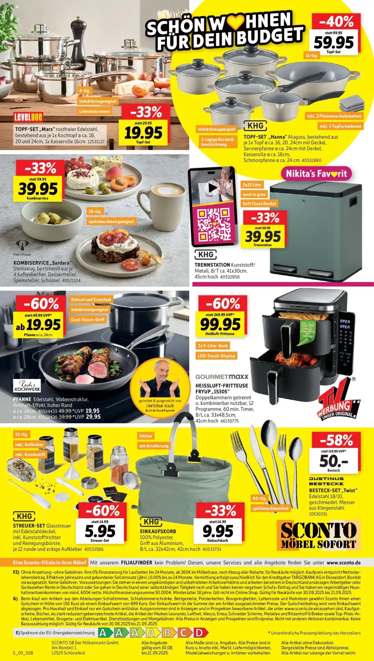 Sconto Prospekt 	 (2025-08-30 - 2025-09-21) | 8