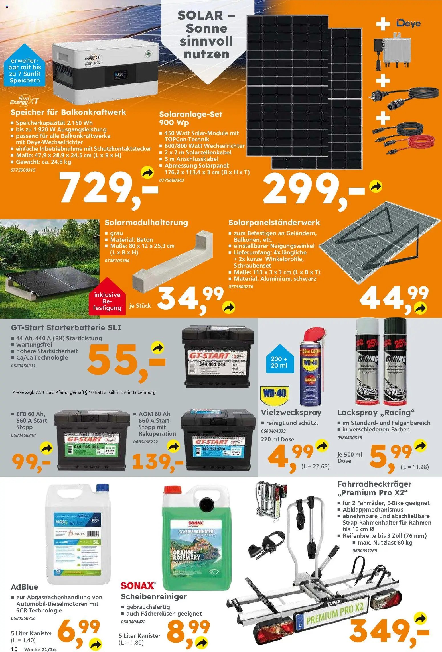 Globus Baumarkt Prospekt 	