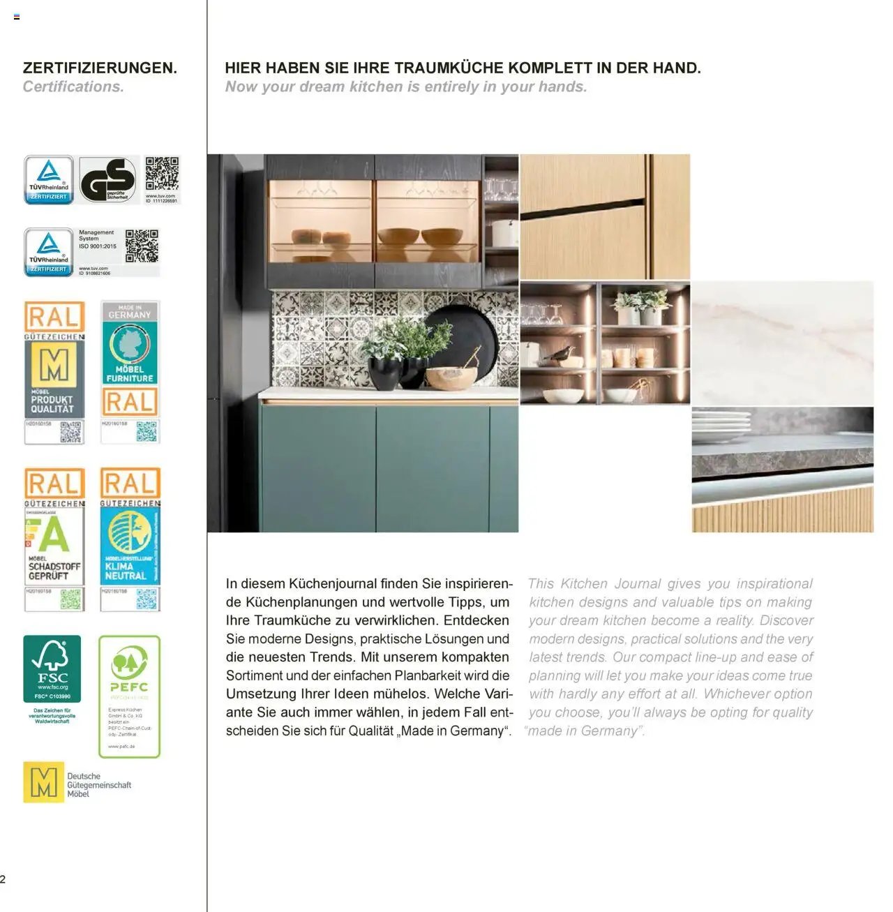 Ostermann Vito Küchenprospekt