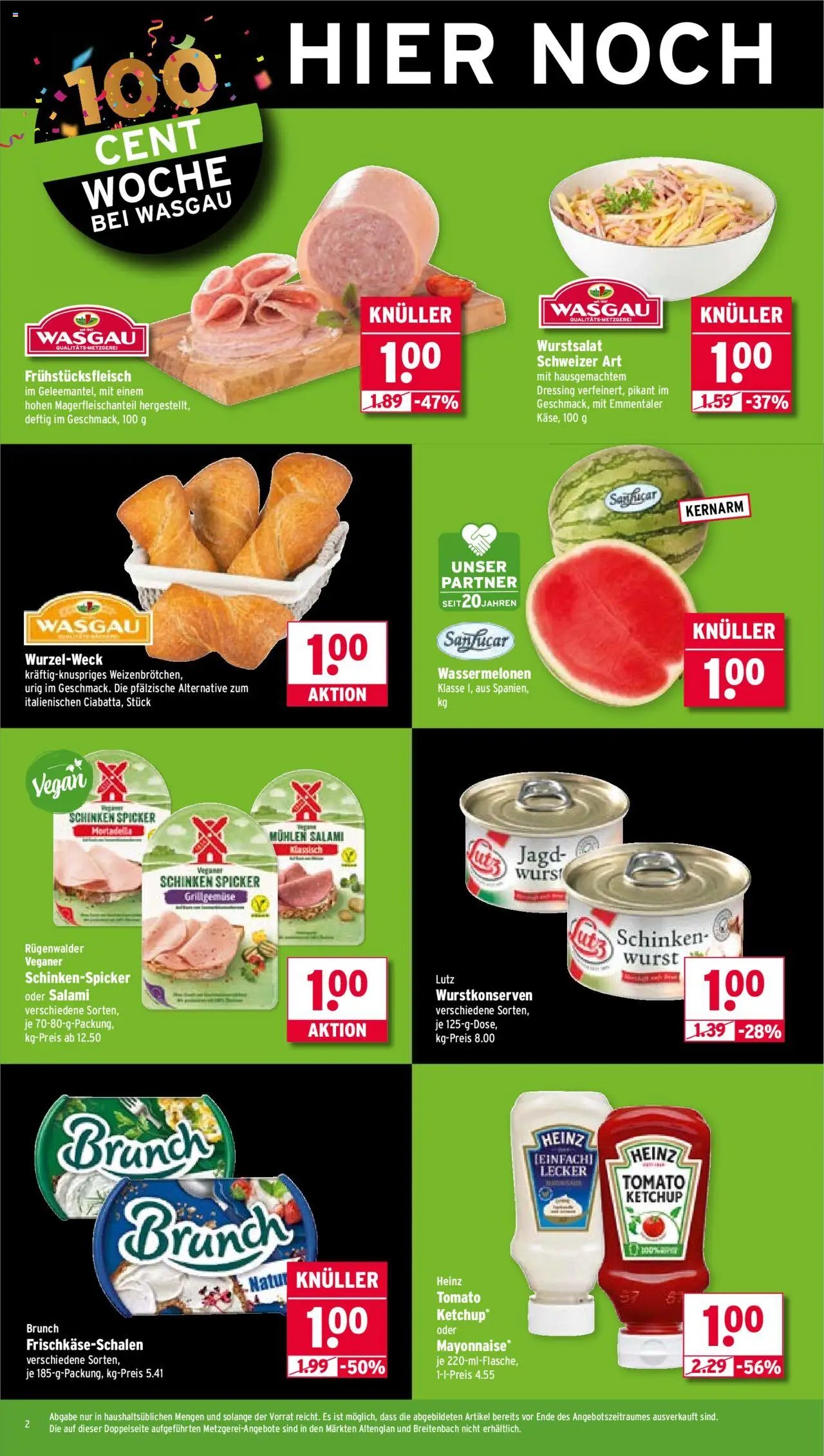 Wasgau Prospekt 	 (2025-07-21 - 2025-07-26) | 2