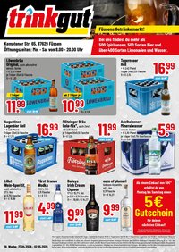 Trinkgut Prospekt Füssen	