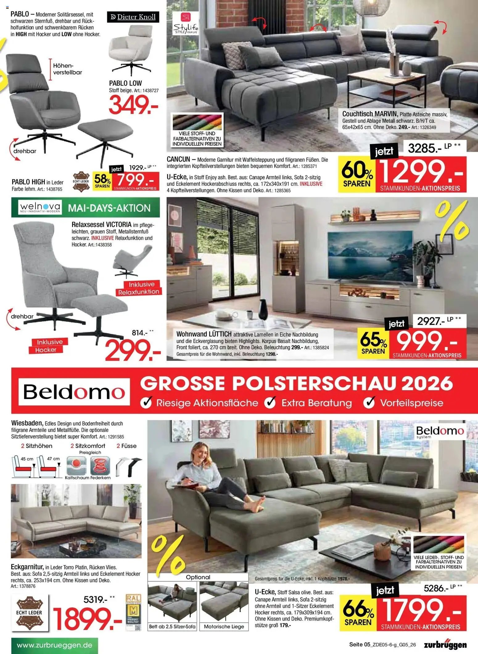Zurbrüggen MaiDays Shopping