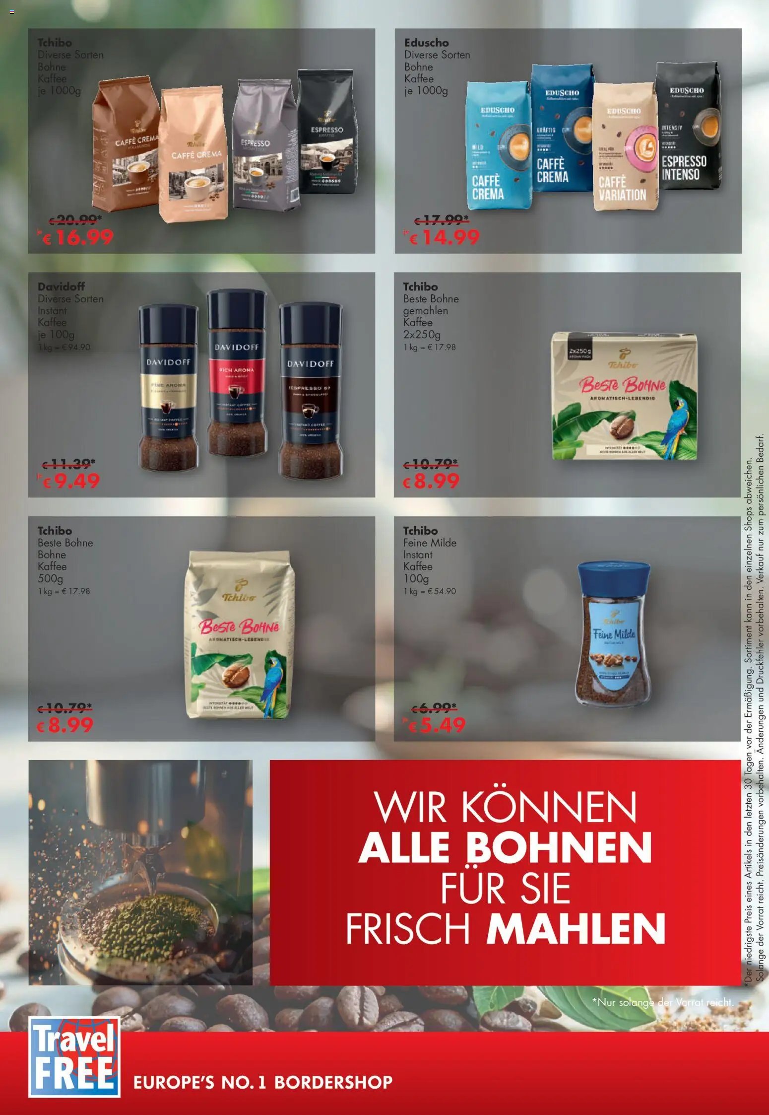 Travel Free Angebote (2026-04-01 - 2026-04-30)