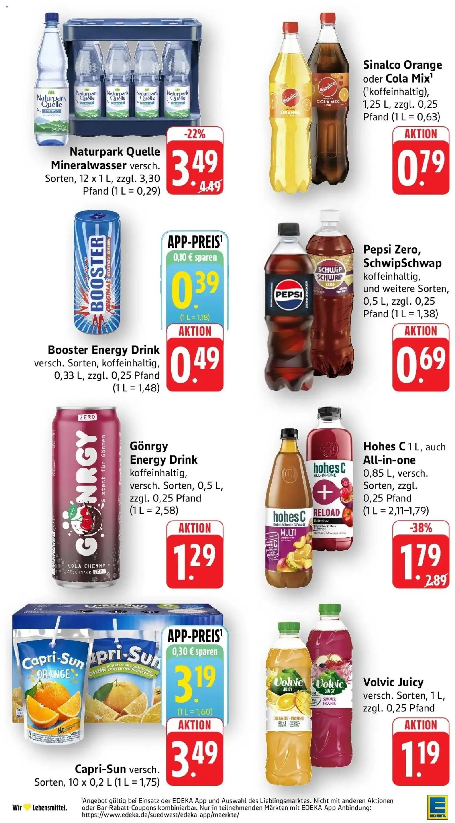 E center - E center: Wochenangebote