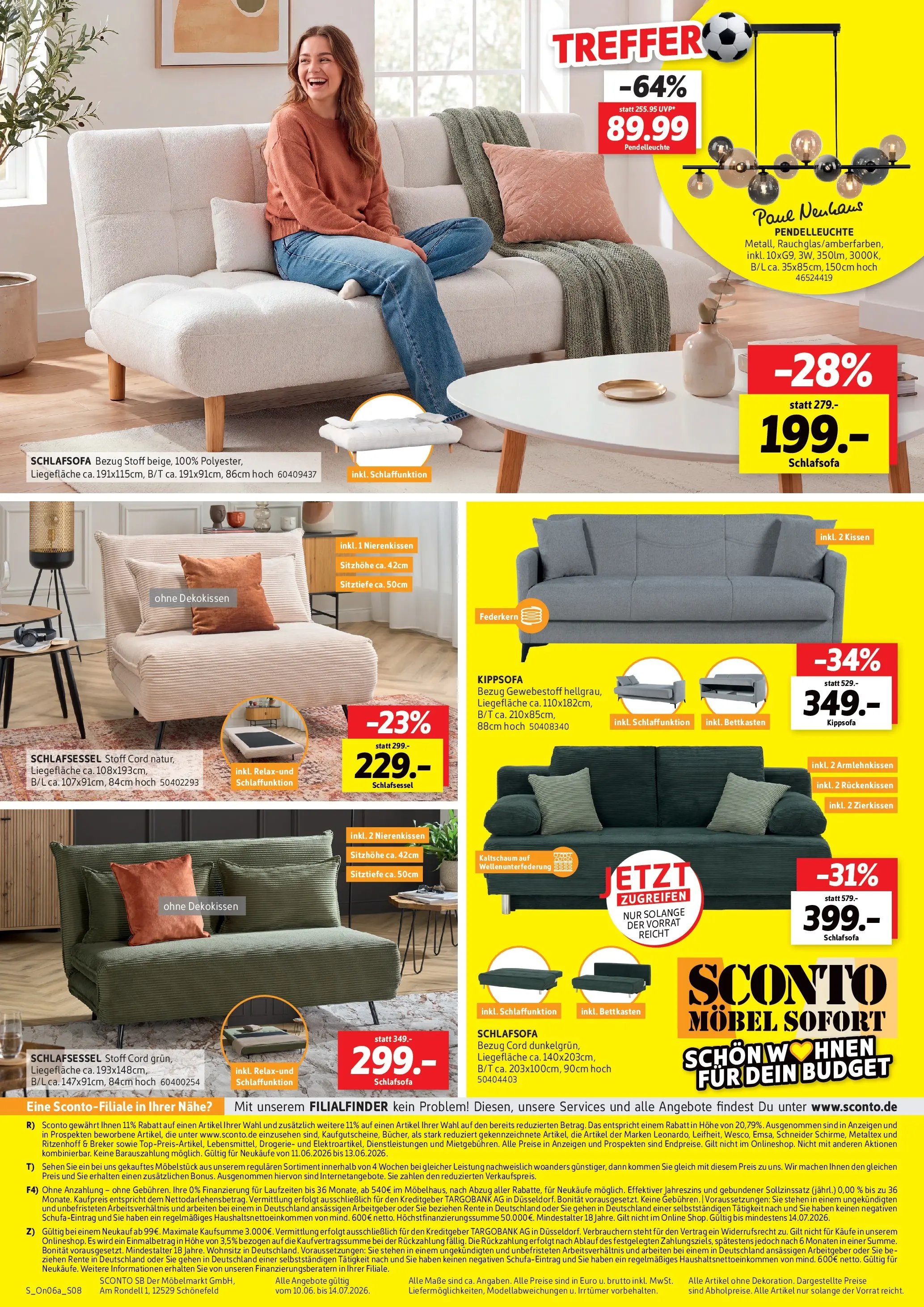 Sconto Prospekt Großpösna