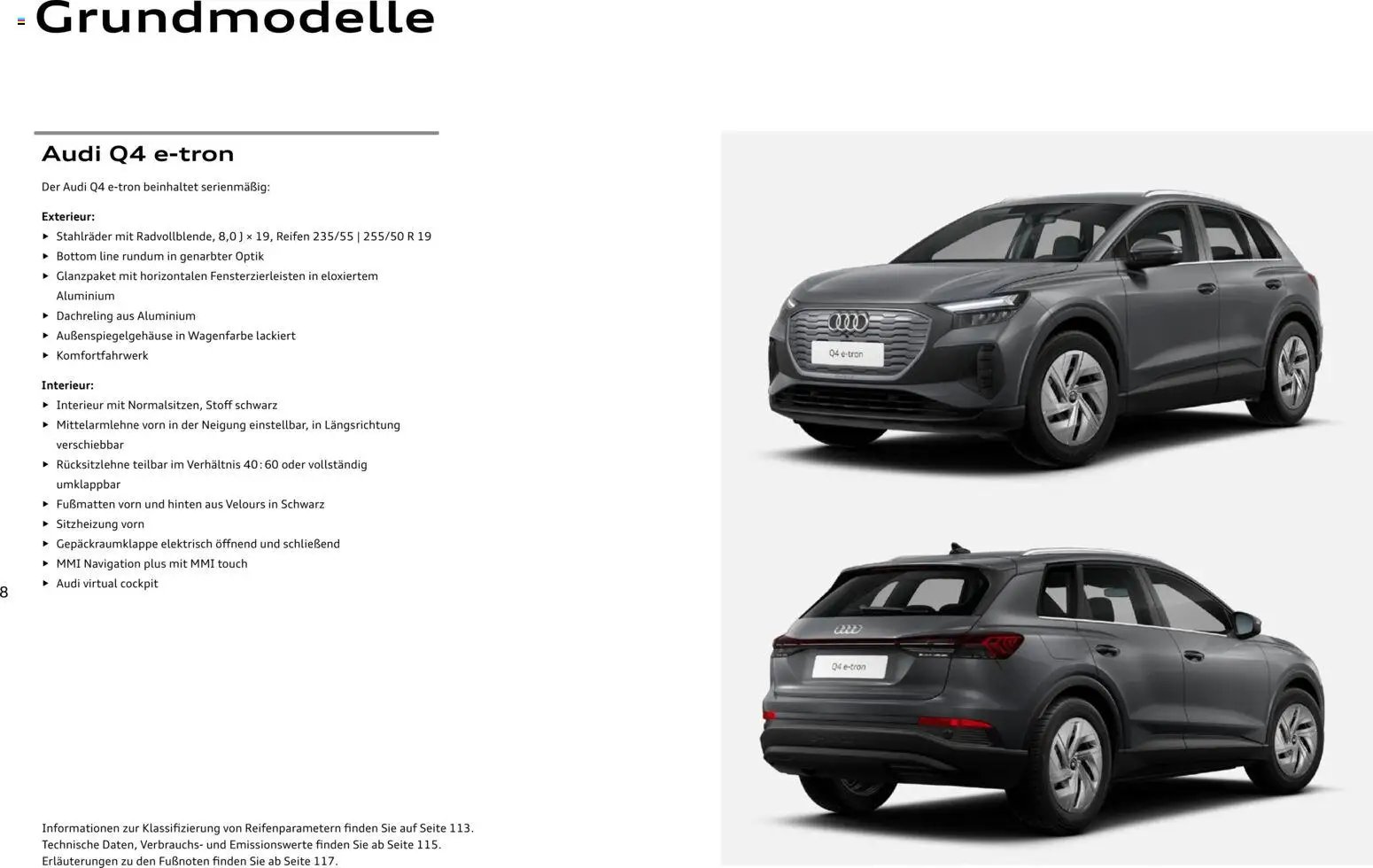 Audi Q4 e-tron / Q4 Sportback e-tron
