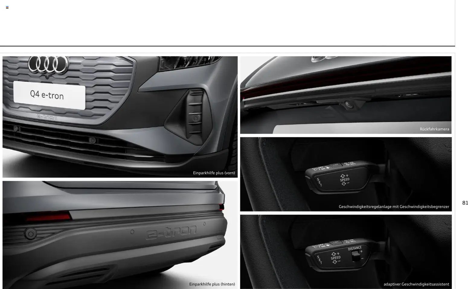Audi Q4 e-tron / Q4 Sportback e-tron (2025-10-01 - 2026-10-01)