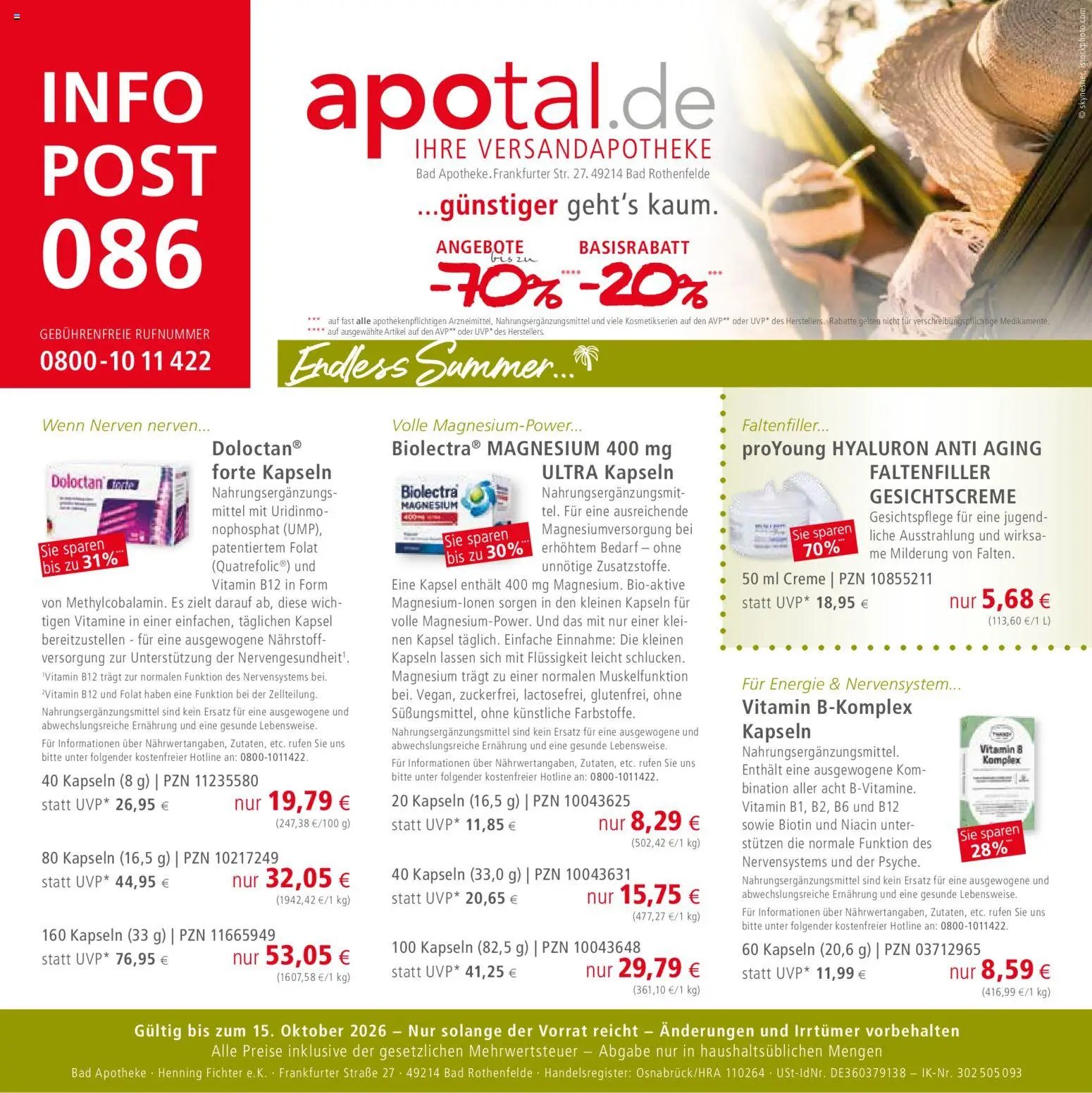 Apotal Prospekt