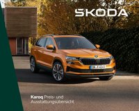 Škoda Karoq Preisliste