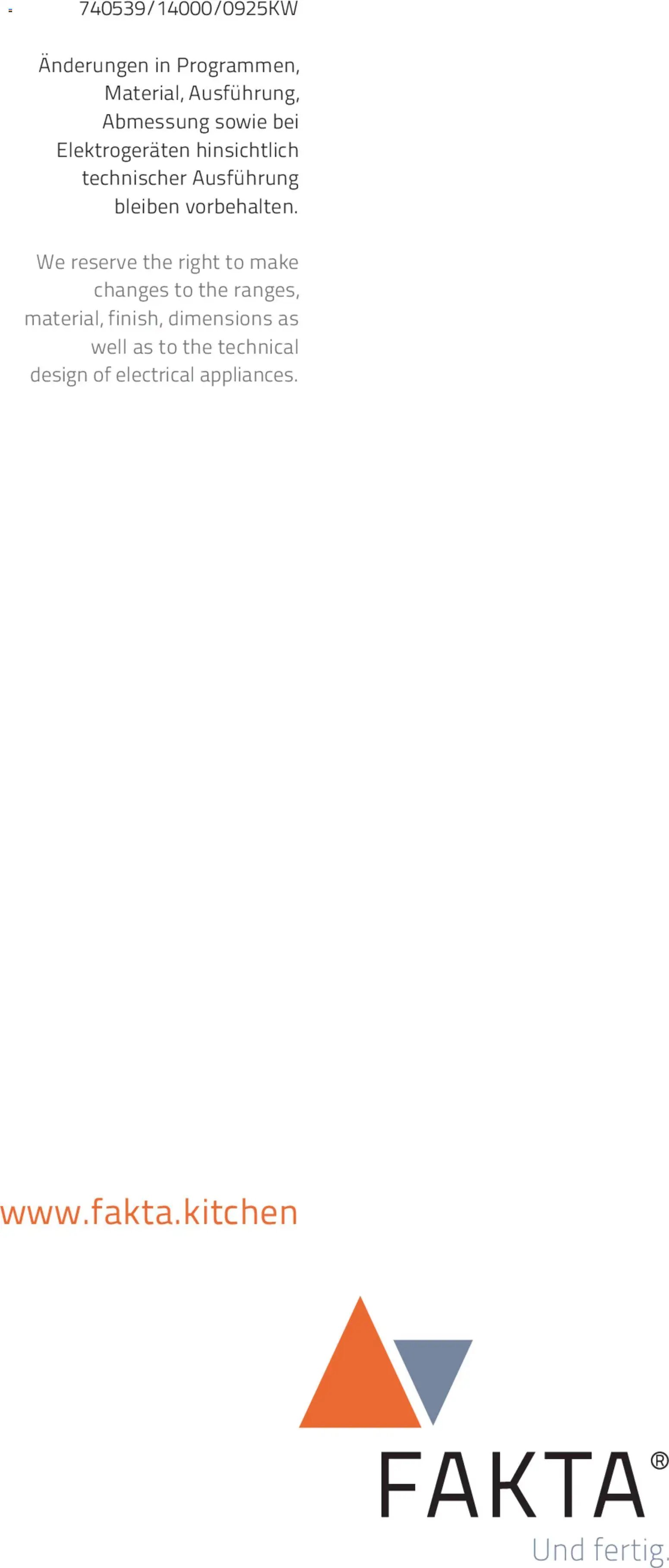 Ostermann Fakta Küchenjournal 2026