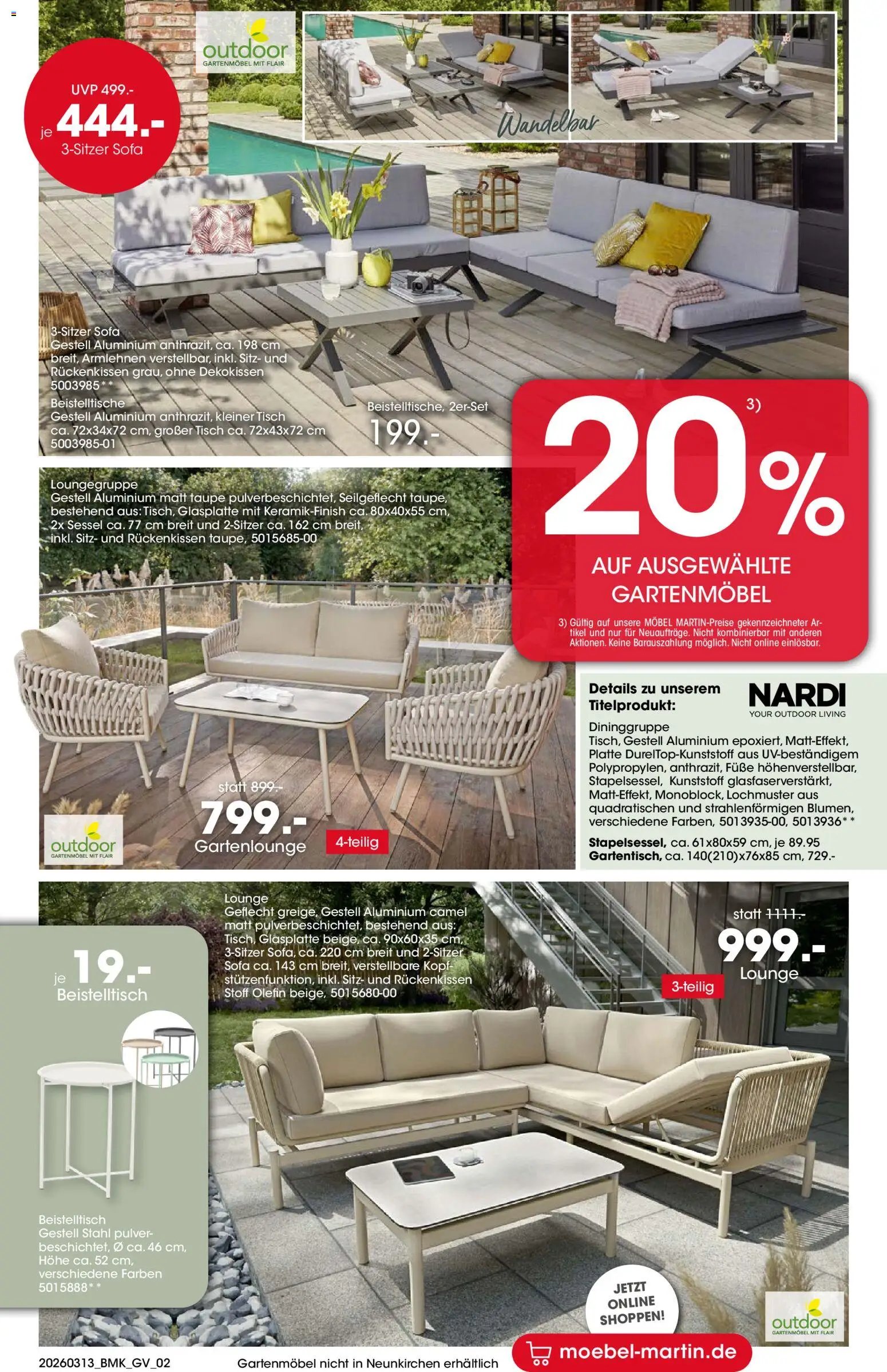 Möbel Martin Prospekt 	 (2026-03-13 - 2026-03-31)