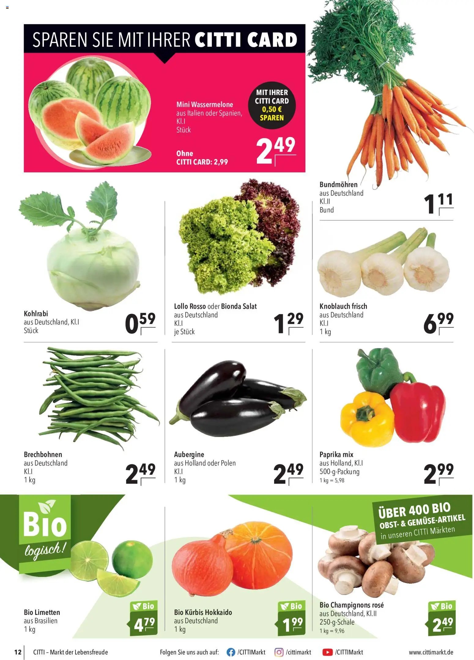 CITTI Markt Prospekt