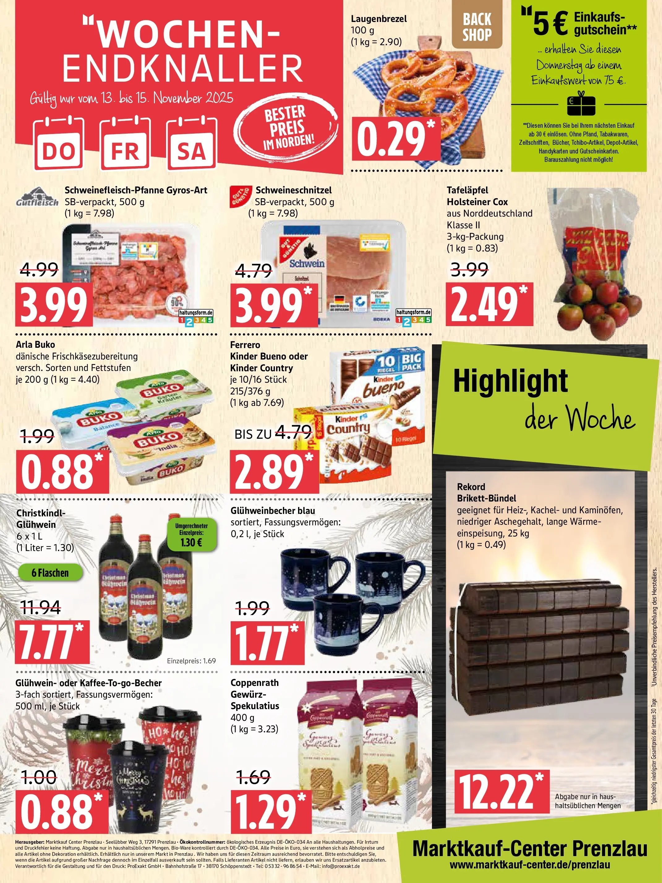 Marktkauf Prospekt Prenzlau	