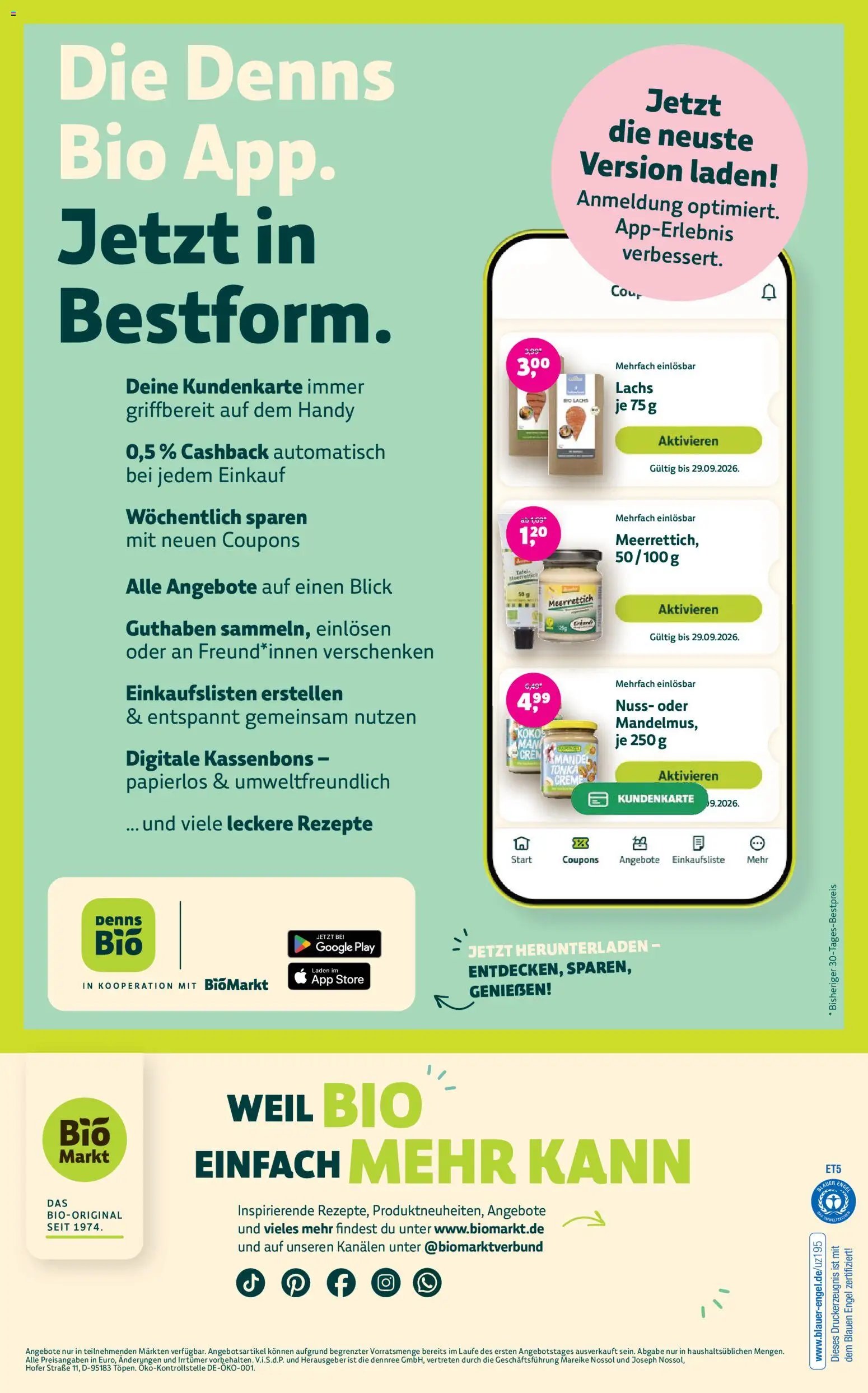 BioMarkt Prospekt
